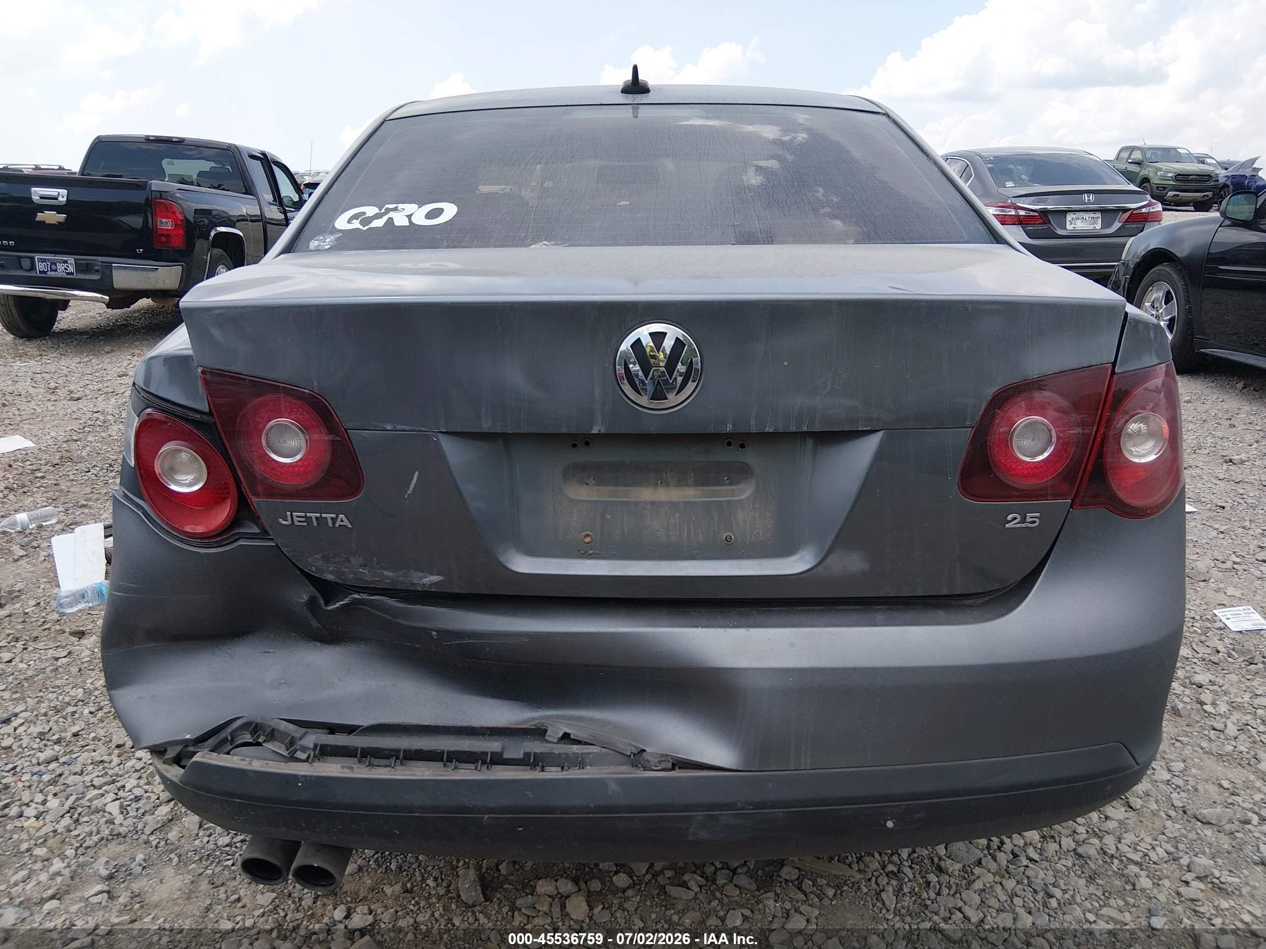 2008 Volkswagen Jetta Se Серый vin: 3VWRM71K98M120471