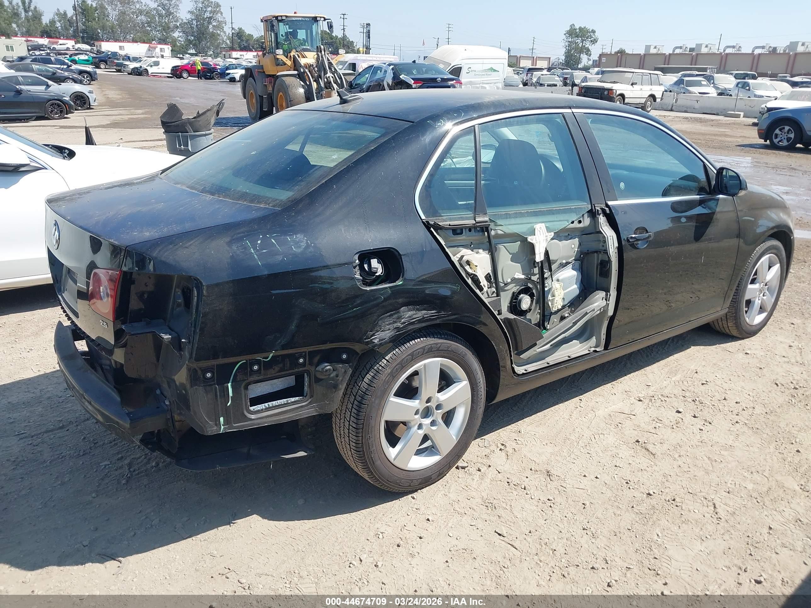 2008 Volkswagen Jetta Se/sel Black vin: 3VWRM71K98M124052