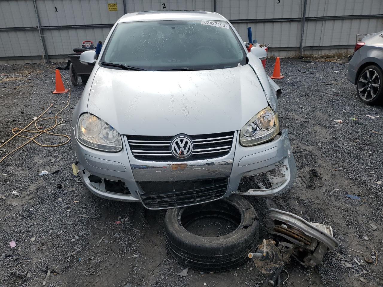 2009 Volkswagen Jetta Se Silver vin: 3VWRM71K99M028620