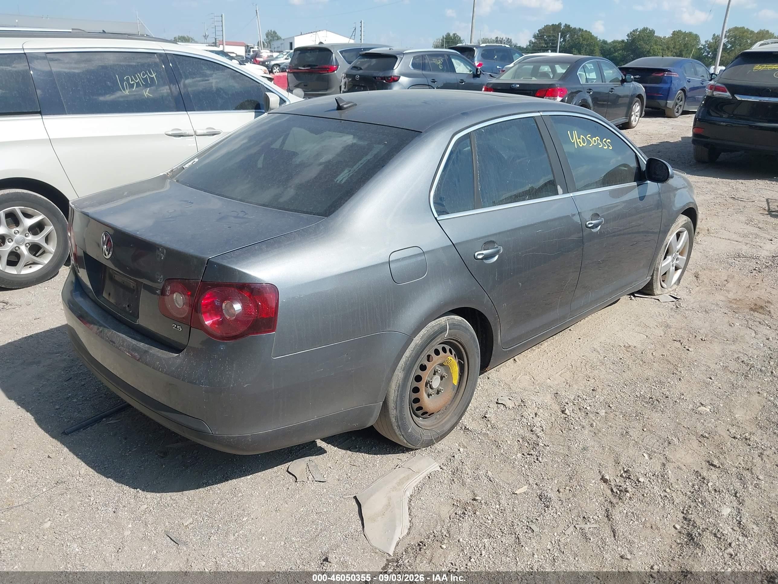 2009 Volkswagen Jetta Se/sel Gray vin: 3VWRM71KX9M011275