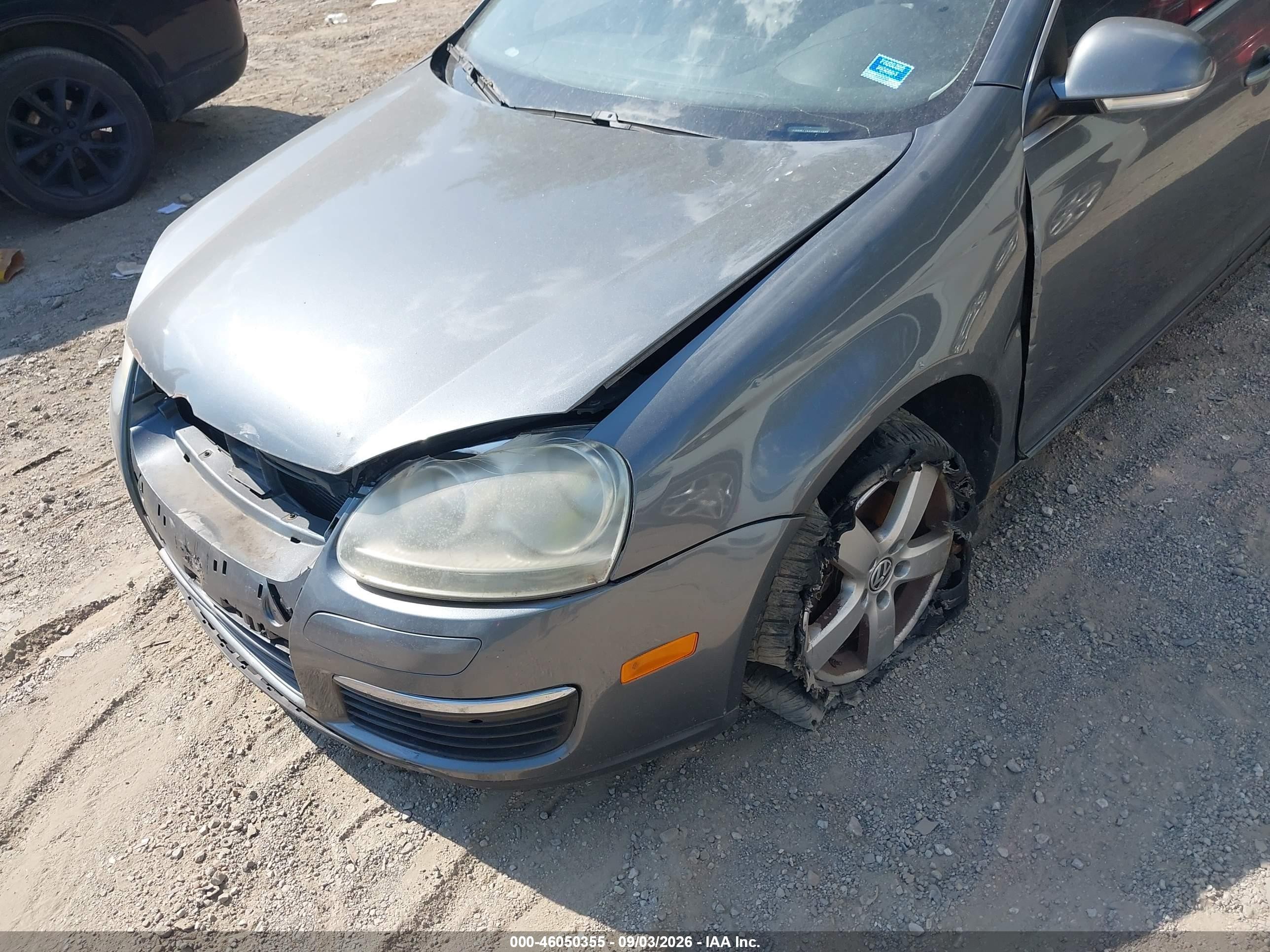 2009 Volkswagen Jetta Se/sel Gray vin: 3VWRM71KX9M011275
