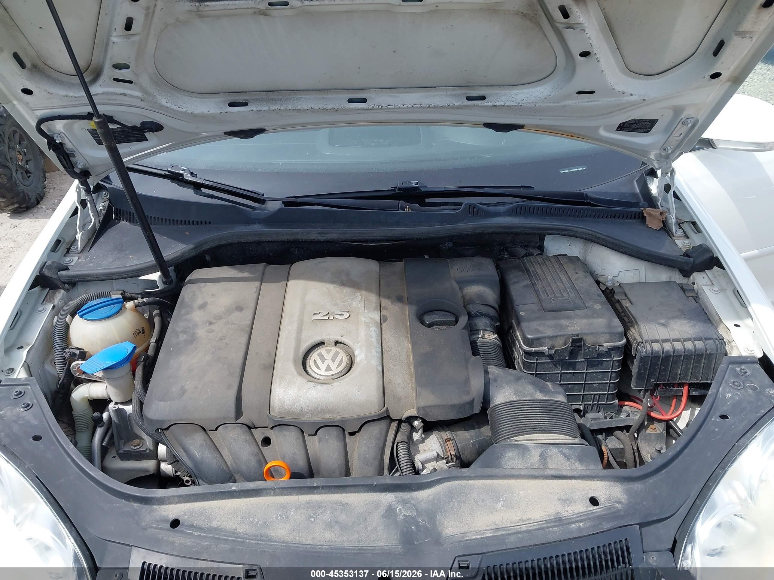 2009 Volkswagen Jetta Se/sel Белый vin: 3VWRM71KX9M030974