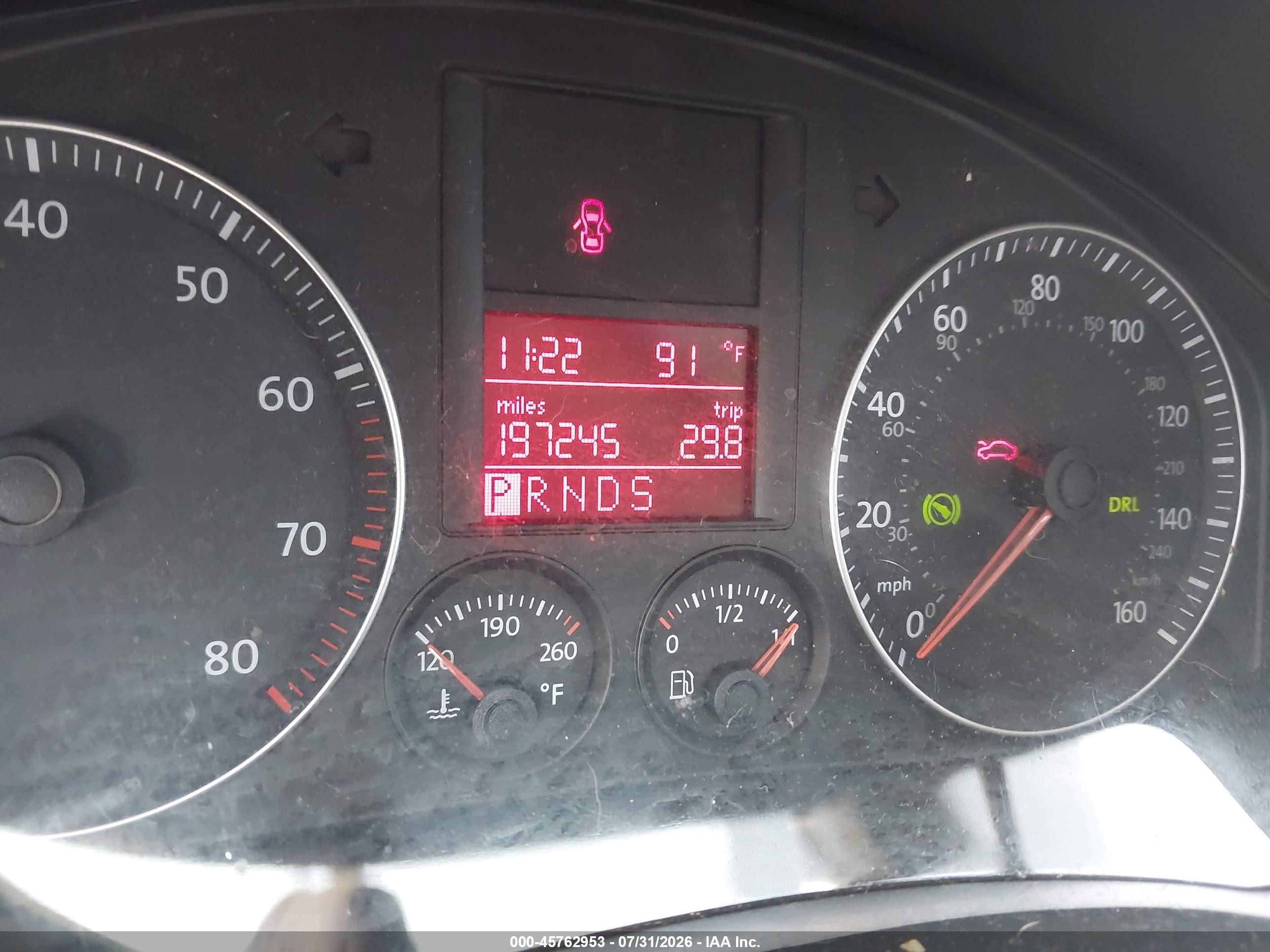 2009 Volkswagen Jetta Se Dark Blue vin: 3VWRM71KX9M175125