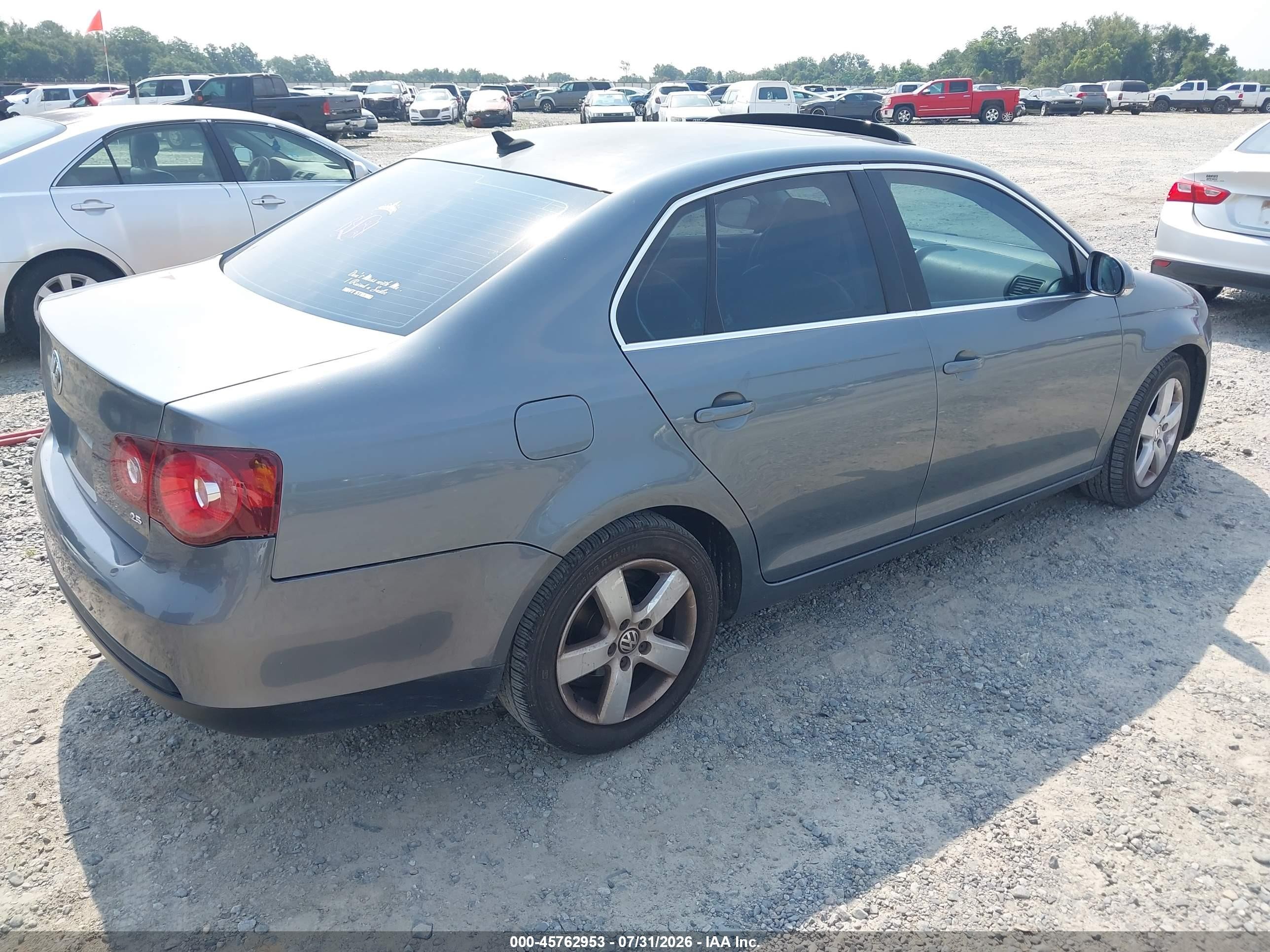 2009 Volkswagen Jetta Se Dark Blue vin: 3VWRM71KX9M175125
