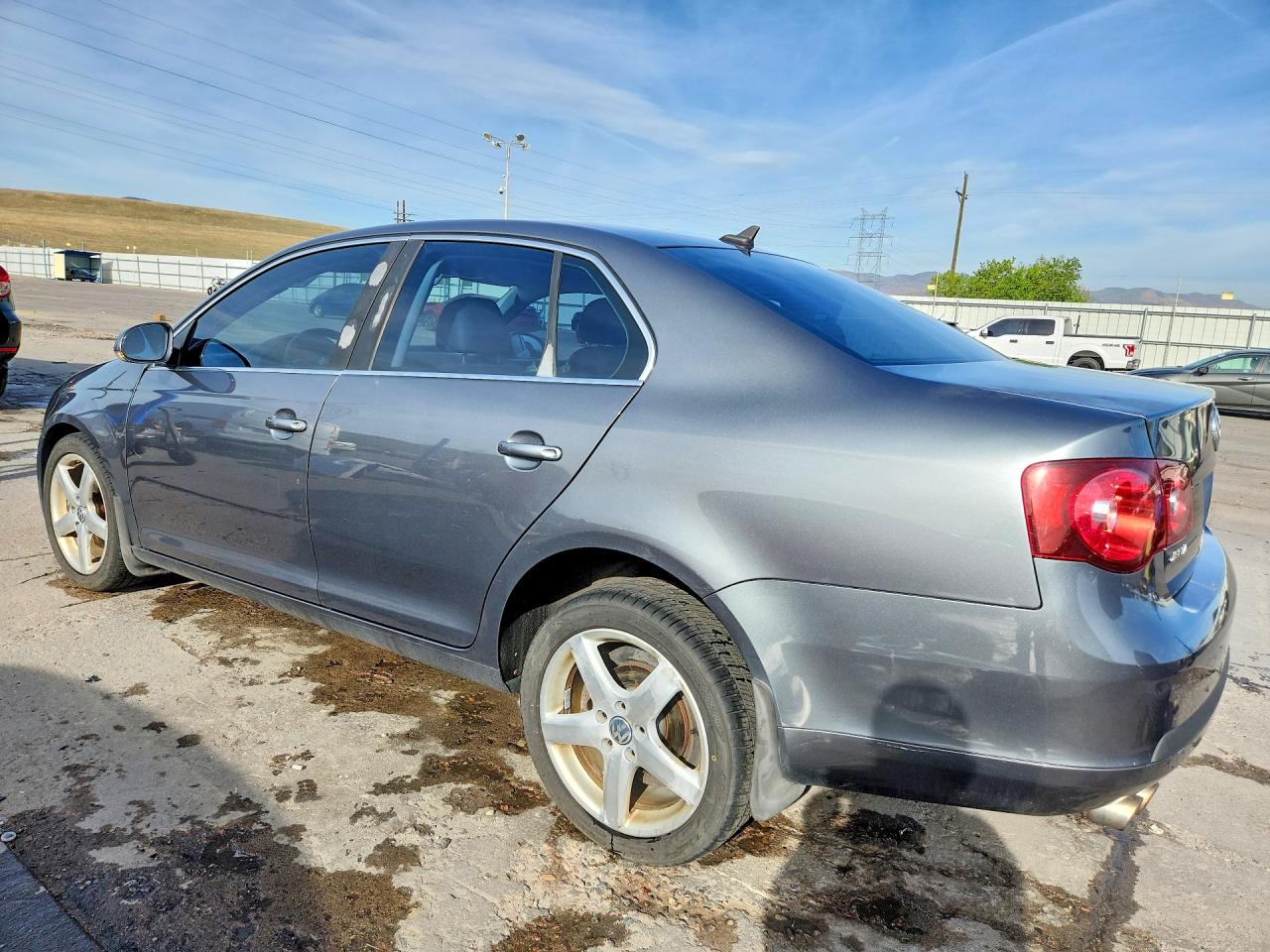 2008 Volkswagen Jetta Se/sel Charcoal vin: 3VWRM81K58M077737