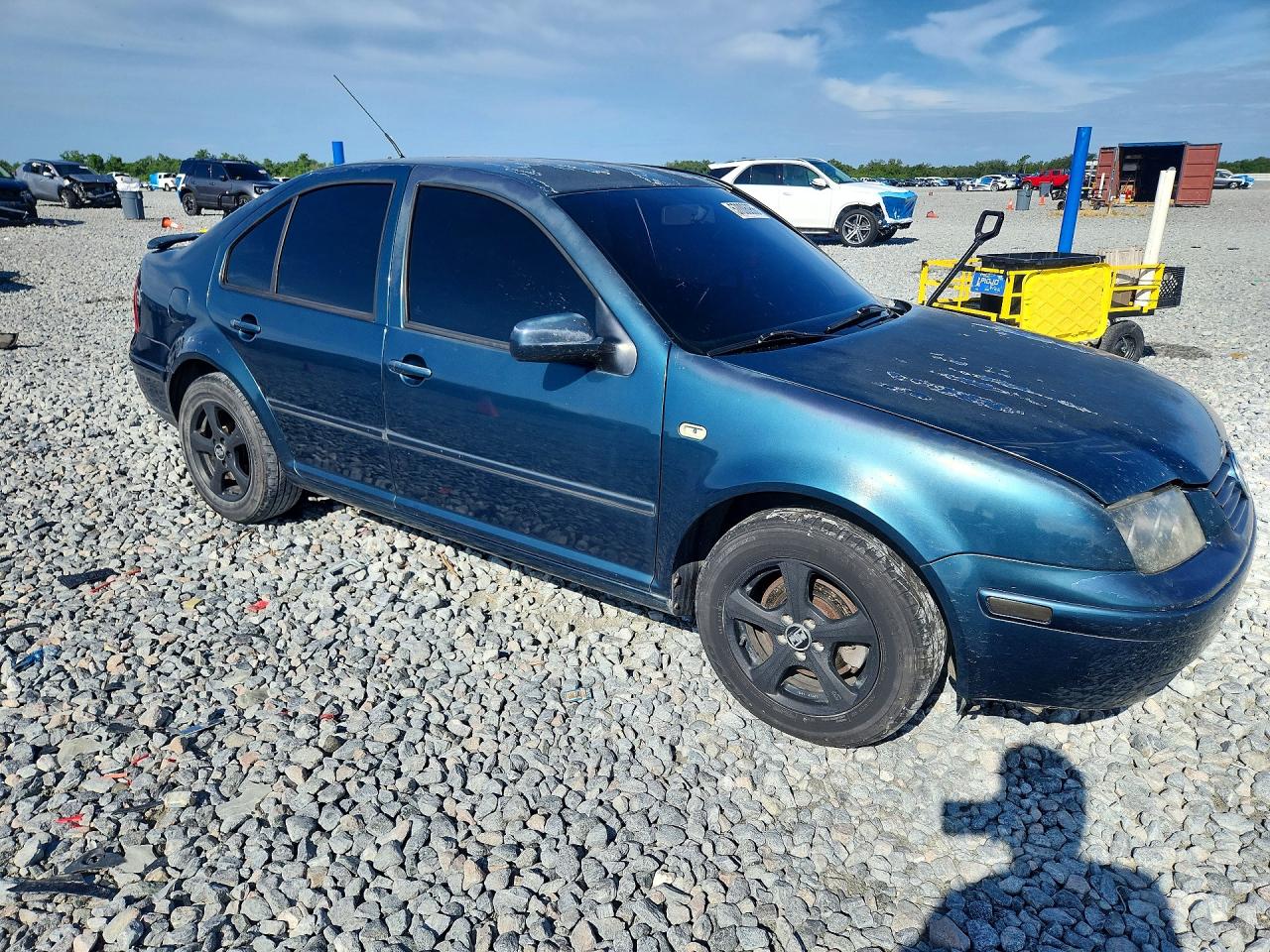 2002 Volkswagen Jetta Gl Tdi Green vin: 3VWRP69M22M137305