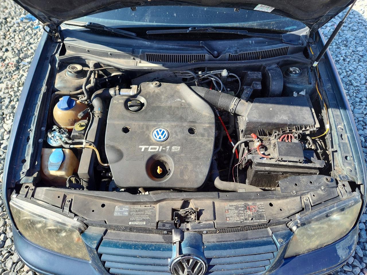 2002 Volkswagen Jetta Gl Tdi Green vin: 3VWRP69M22M137305