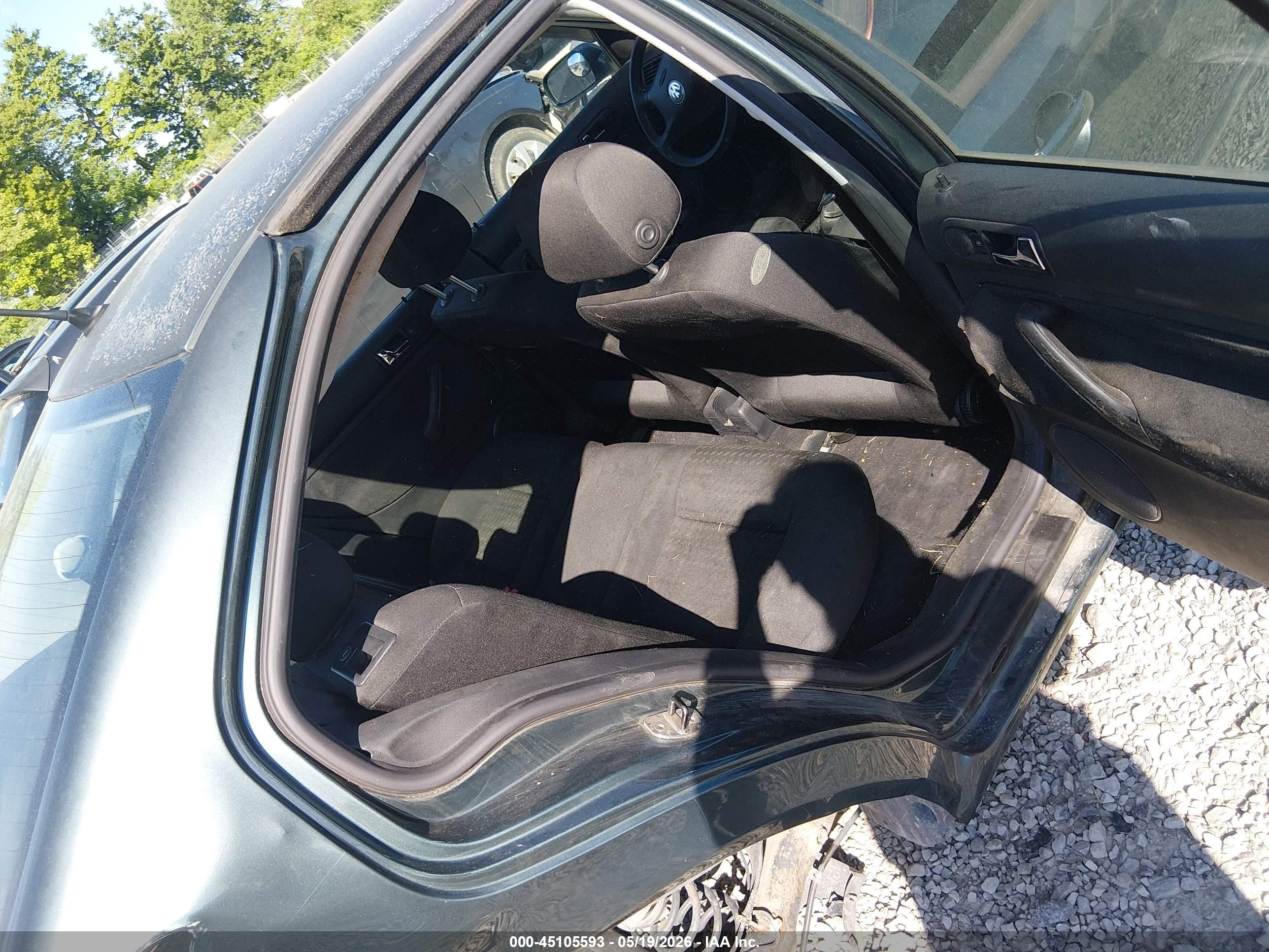 2003 Volkswagen Jetta Gl Tdi Gray vin: 3VWRP69M33M147083