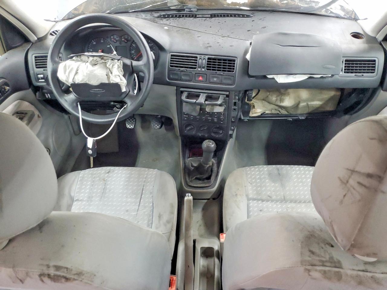 2003 Volkswagen Jetta Gl Tdi Gray vin: 3VWRP69M43M109104
