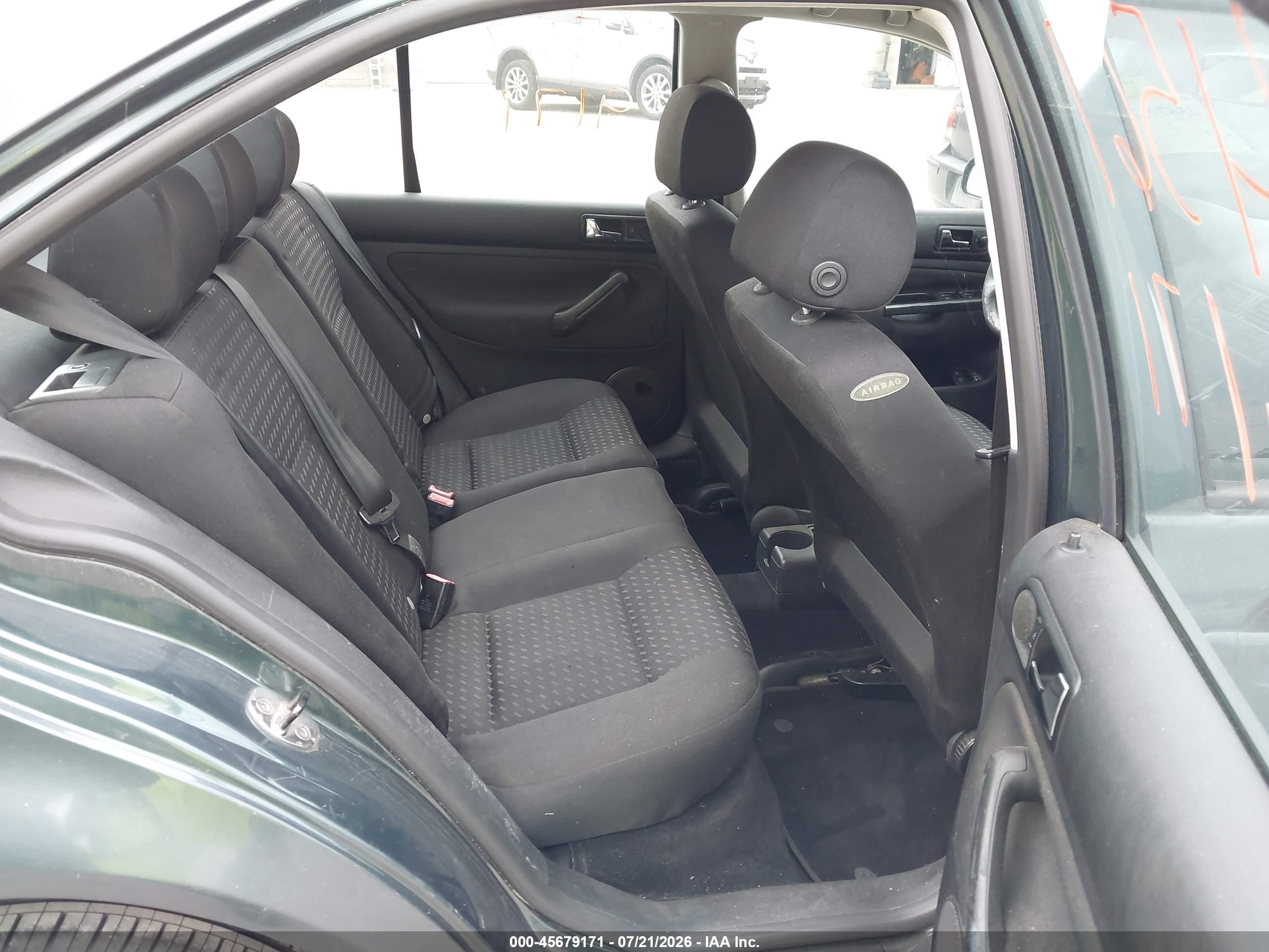 2003 Volkswagen Jetta Gl Tdi Green vin: 3VWRP69M43M182442