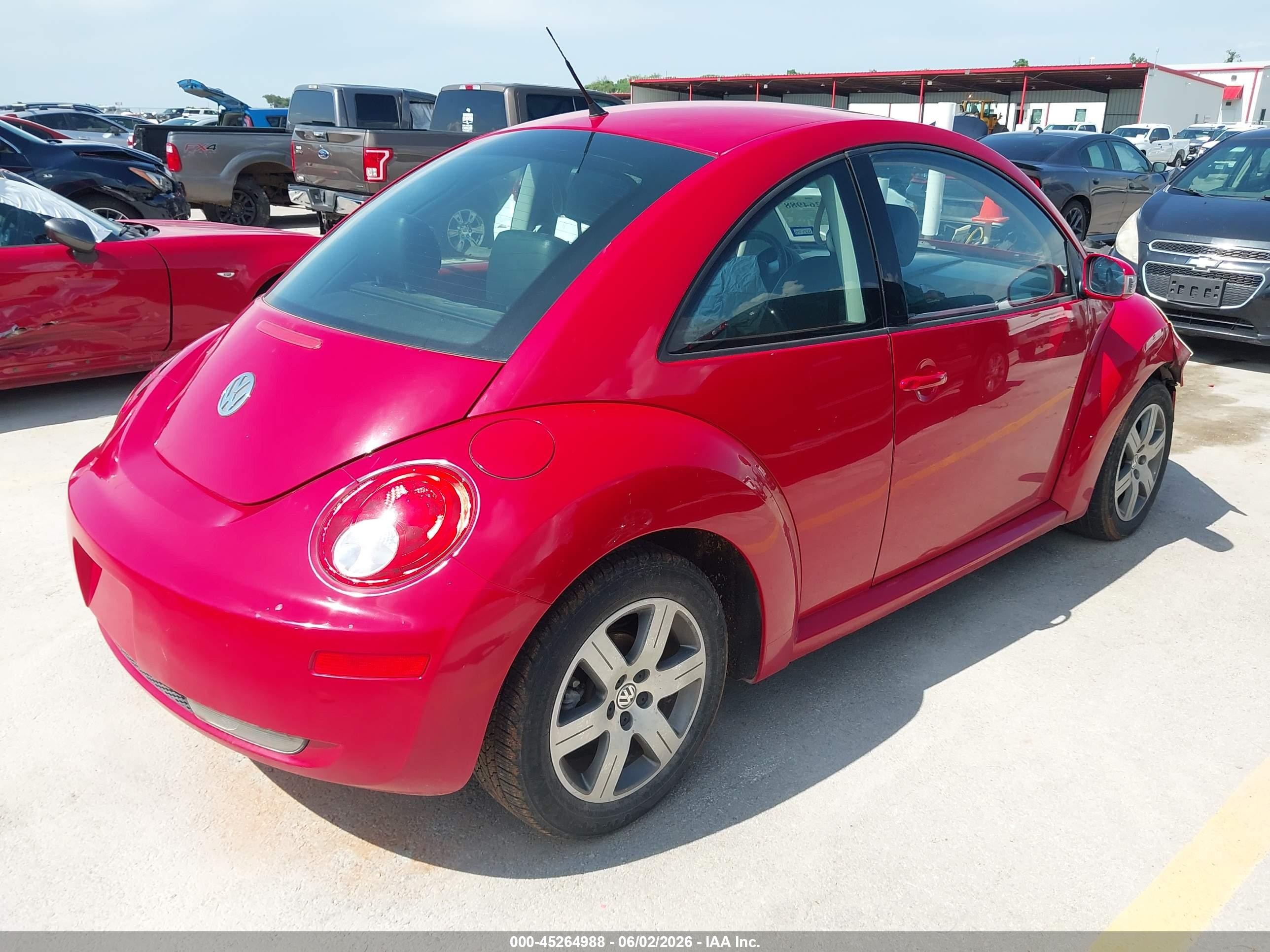 2006 Volkswagen New Beetle Tdi Red vin: 3VWRR31C06M412655