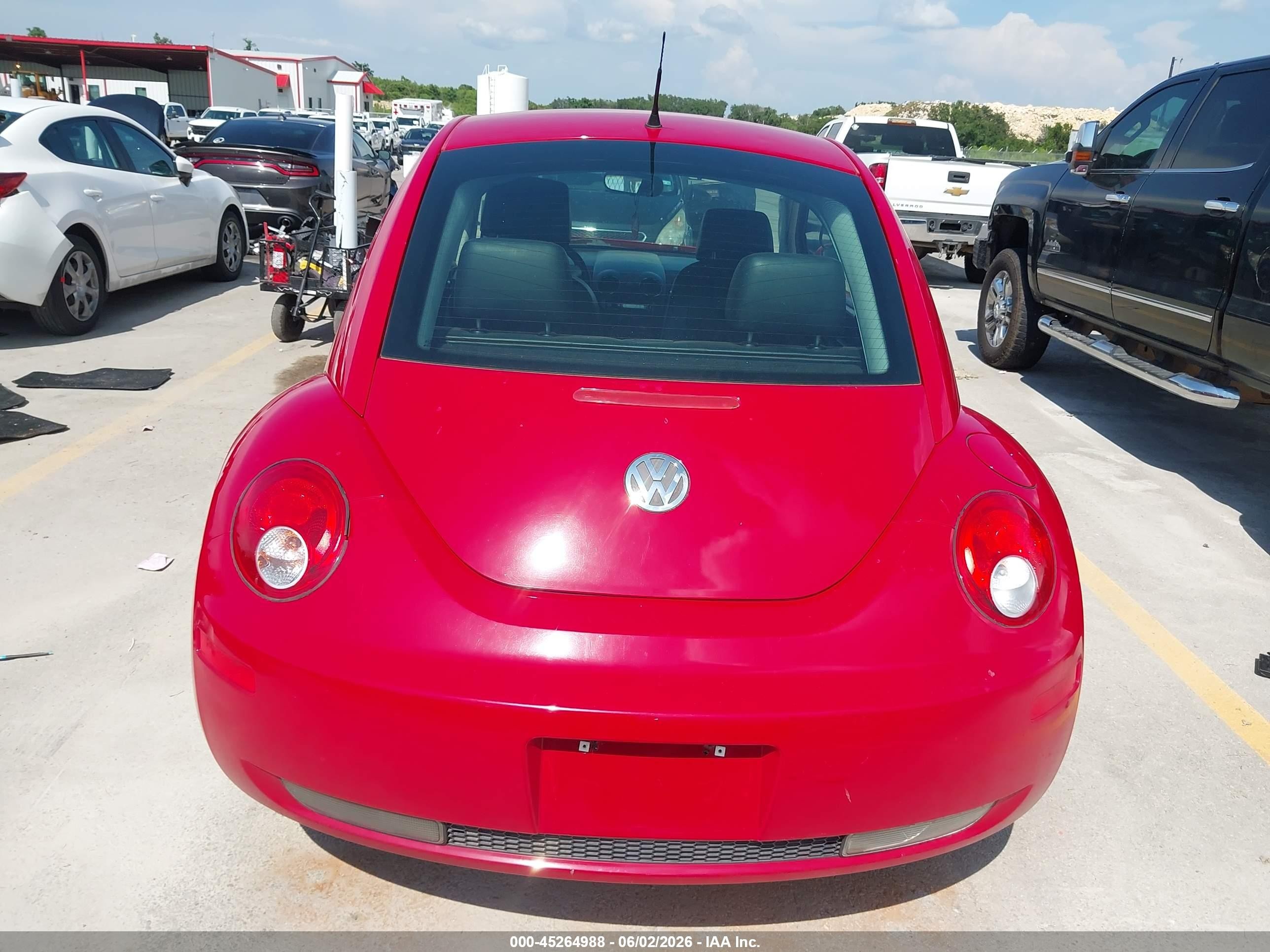 2006 Volkswagen New Beetle Tdi Red vin: 3VWRR31C06M412655