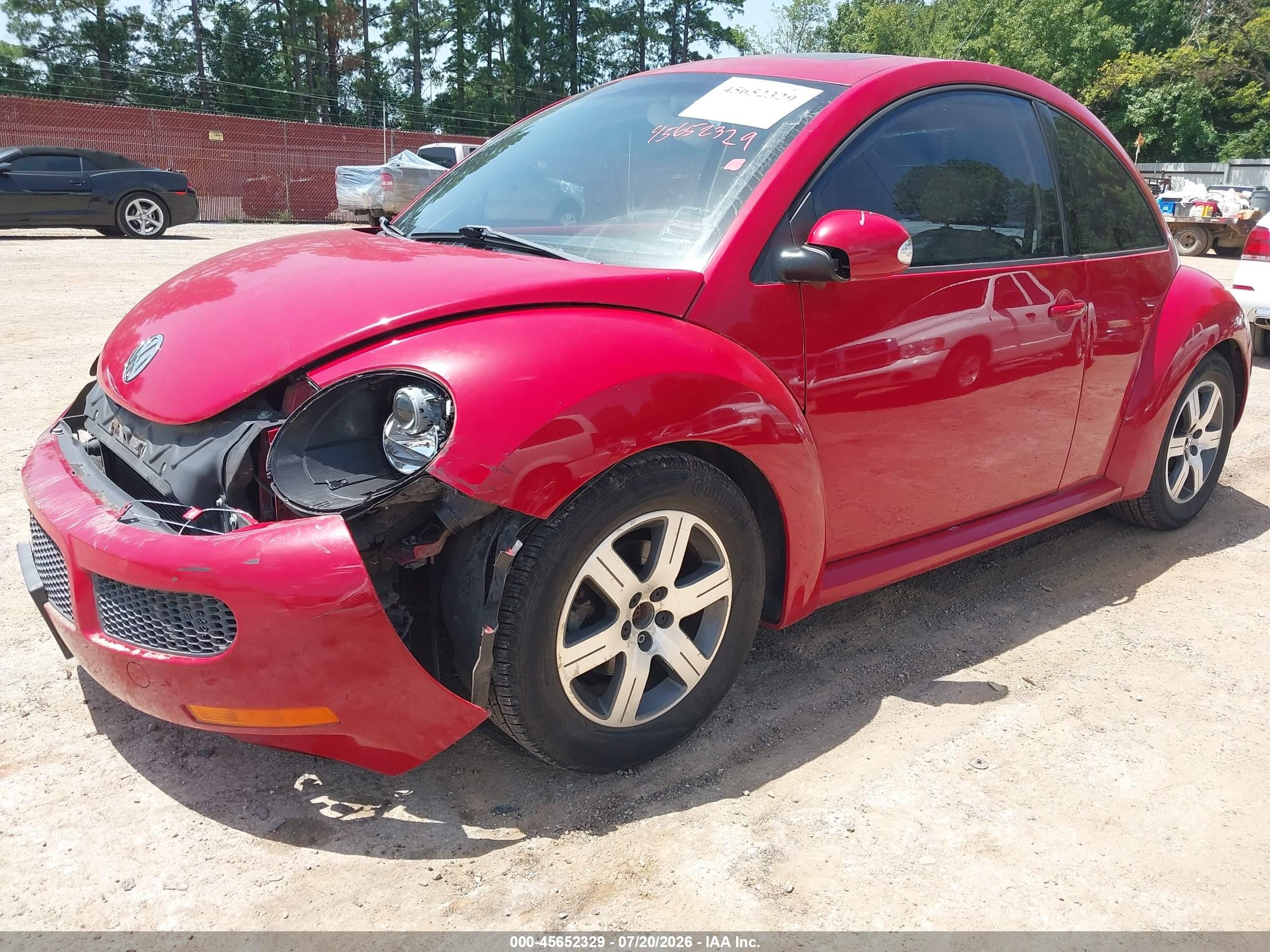 2006 Volkswagen New Beetle Tdi Красный vin: 3VWRR31C36M401309