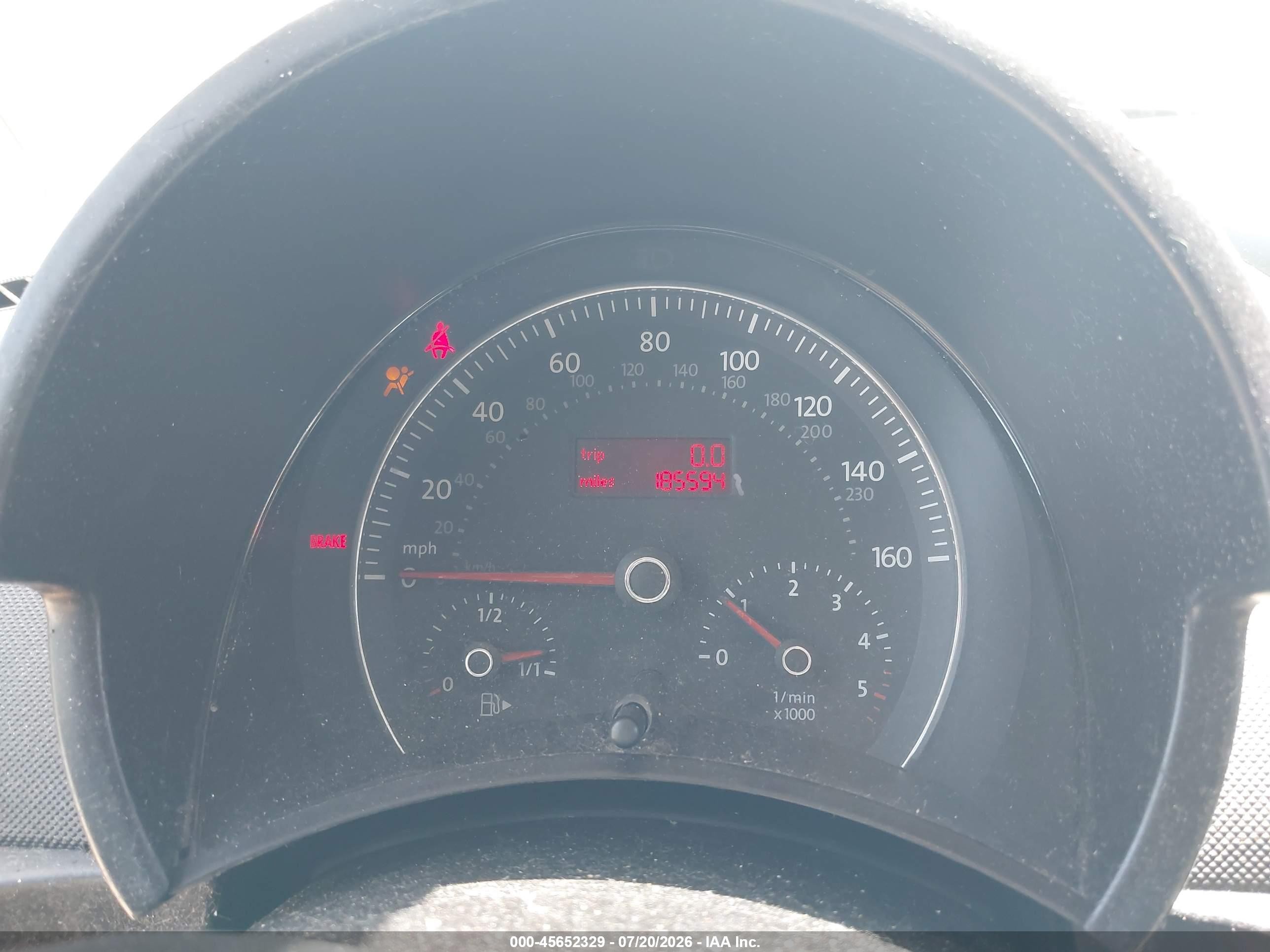 2006 Volkswagen New Beetle Tdi Красный vin: 3VWRR31C36M401309