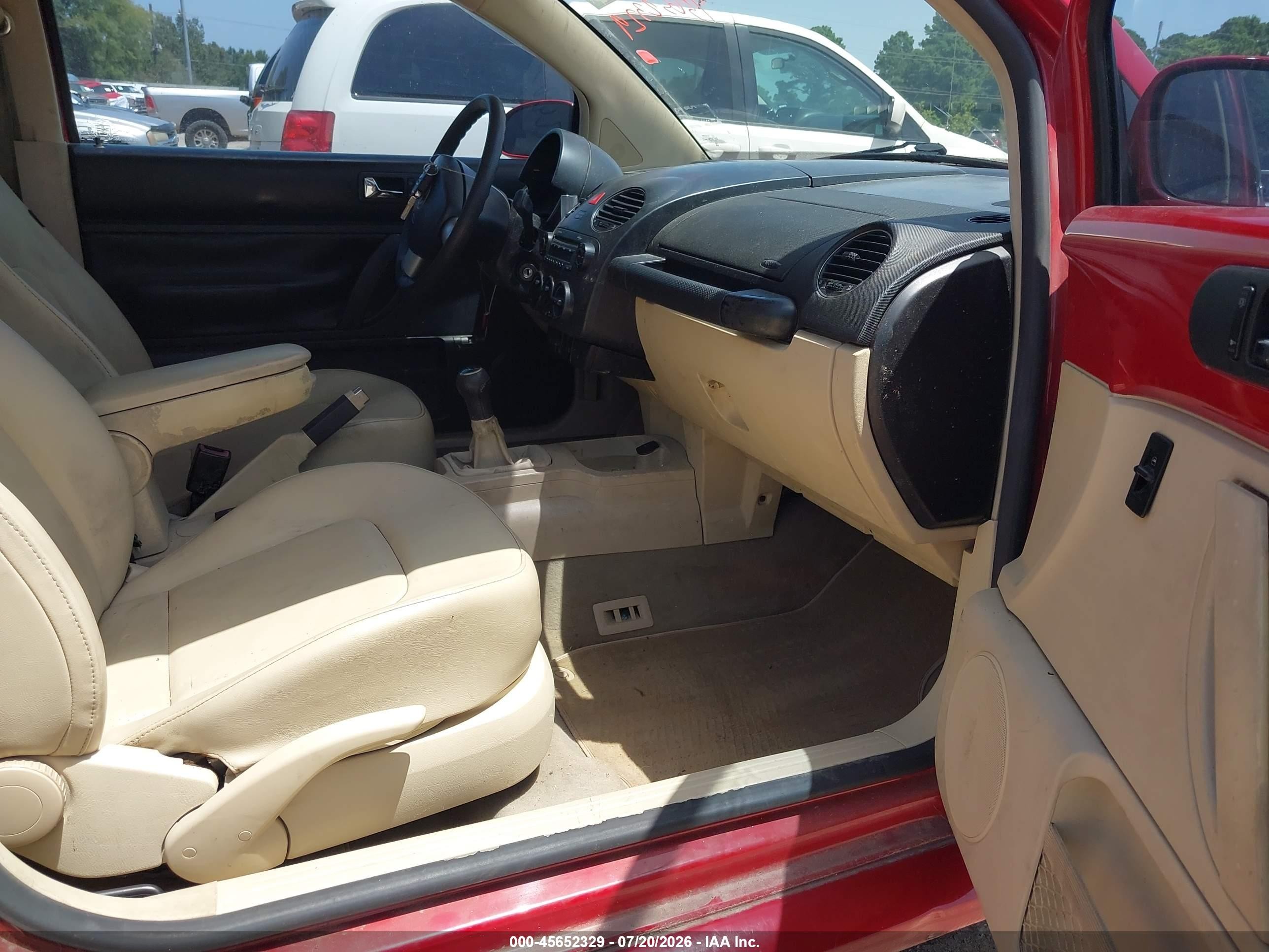 2006 Volkswagen New Beetle Tdi Красный vin: 3VWRR31C36M401309