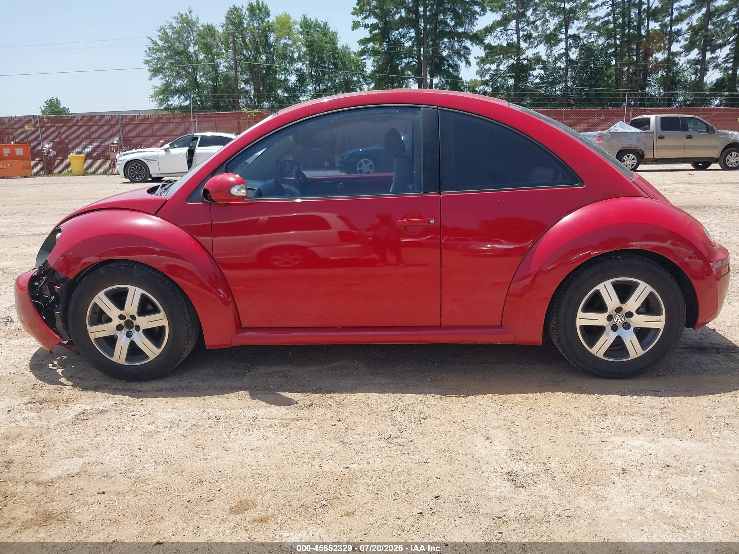 2006 Volkswagen New Beetle Tdi Красный vin: 3VWRR31C36M401309