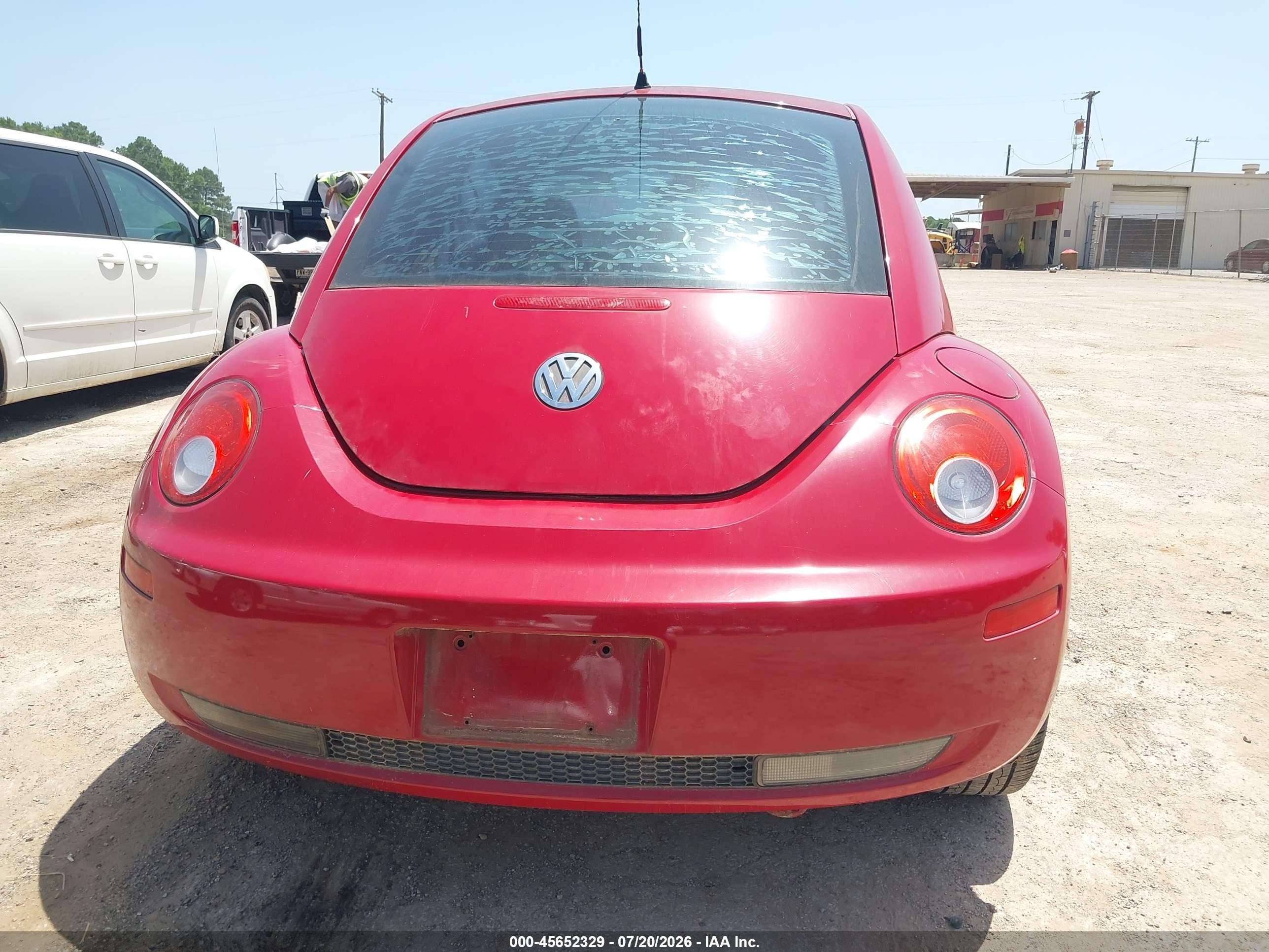 2006 Volkswagen New Beetle Tdi Красный vin: 3VWRR31C36M401309