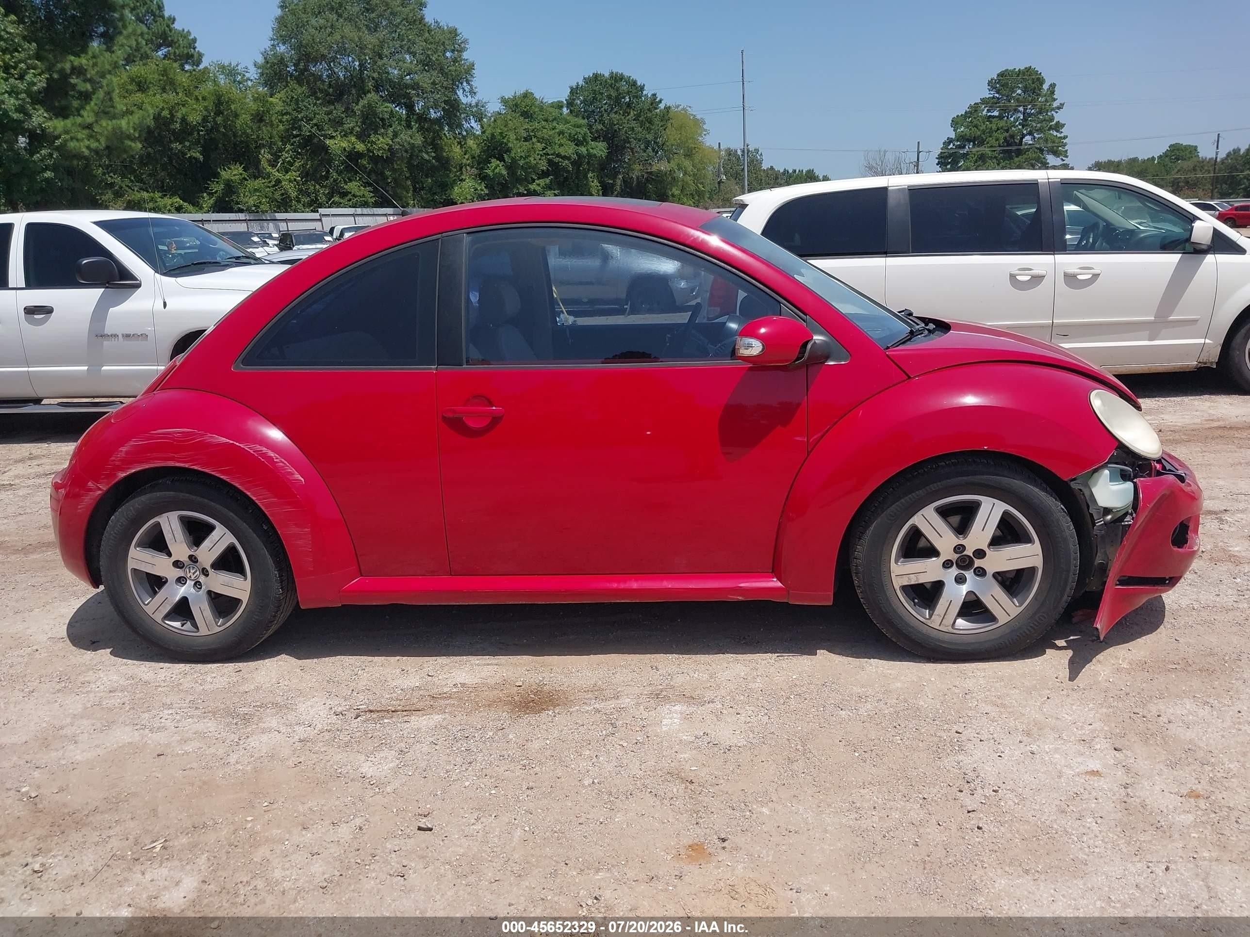 2006 Volkswagen New Beetle Tdi Красный vin: 3VWRR31C36M401309