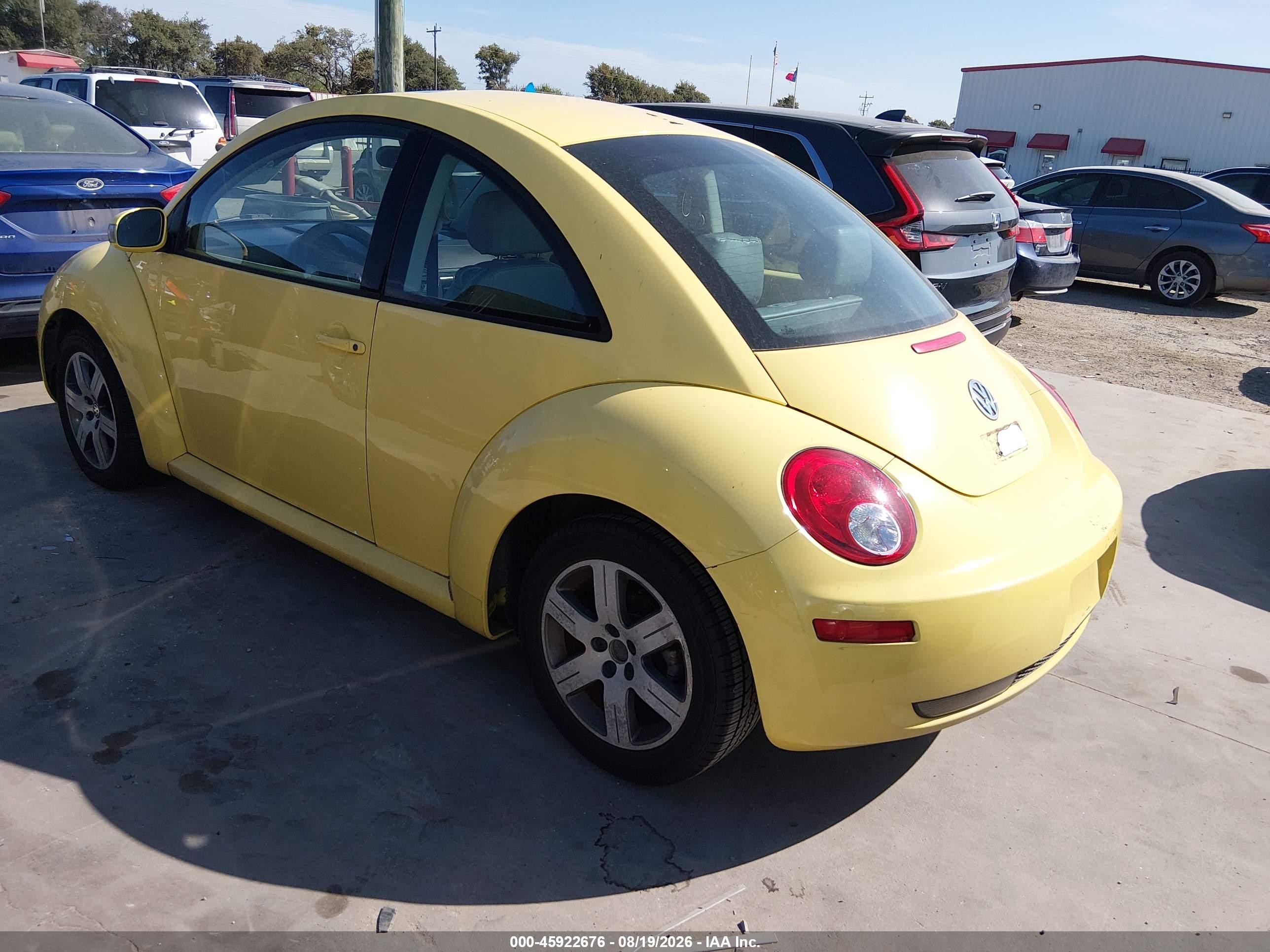 2006 Volkswagen New Beetle Tdi Yellow vin: 3VWRR31C86M417960