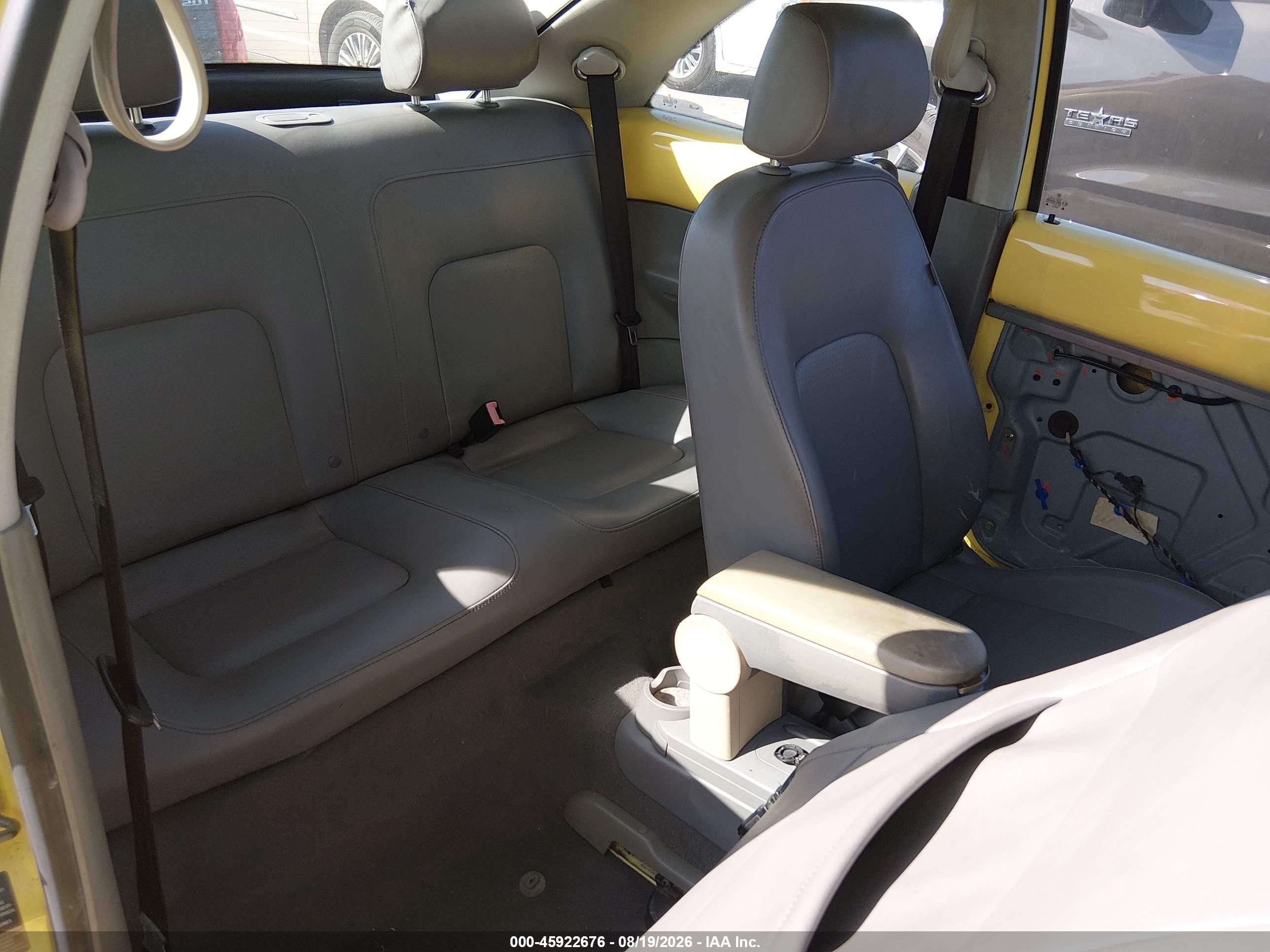 2006 Volkswagen New Beetle Tdi Yellow vin: 3VWRR31C86M417960