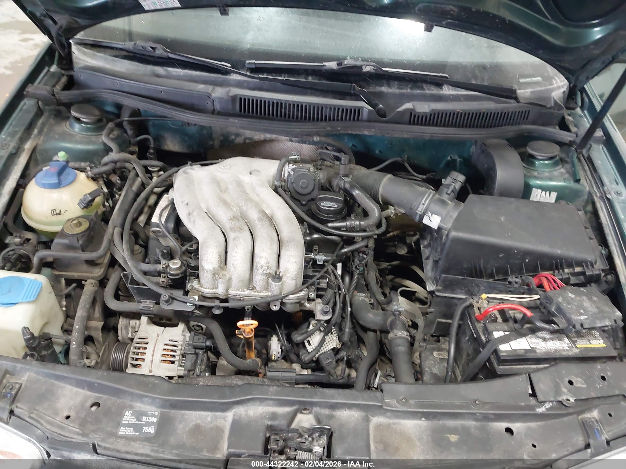 2001 Volkswagen Jetta Gl Green vin: 3VWRS29M91M004109