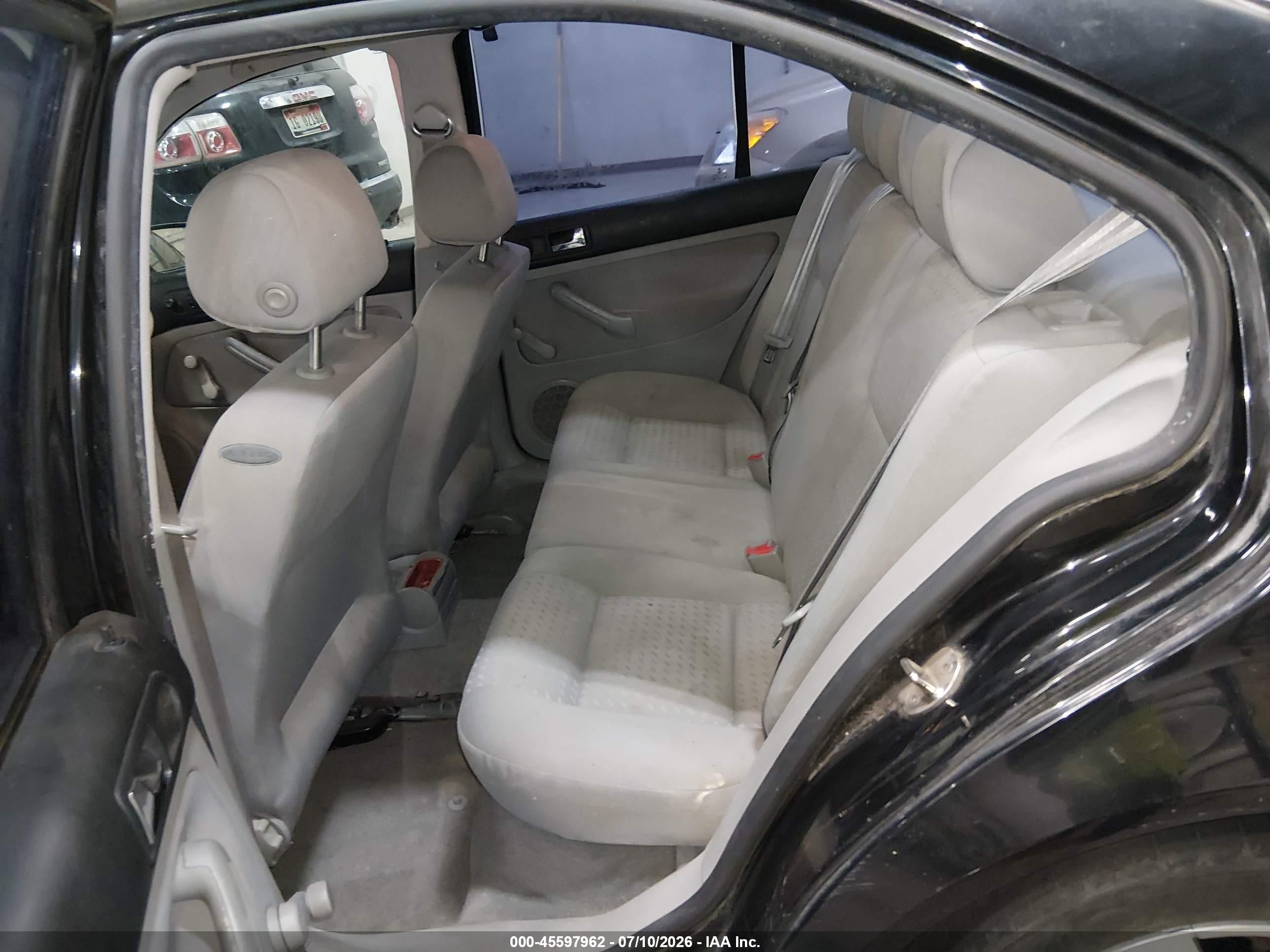 2001 Volkswagen Jetta Gl Черный vin: 3VWRT29M41M019677