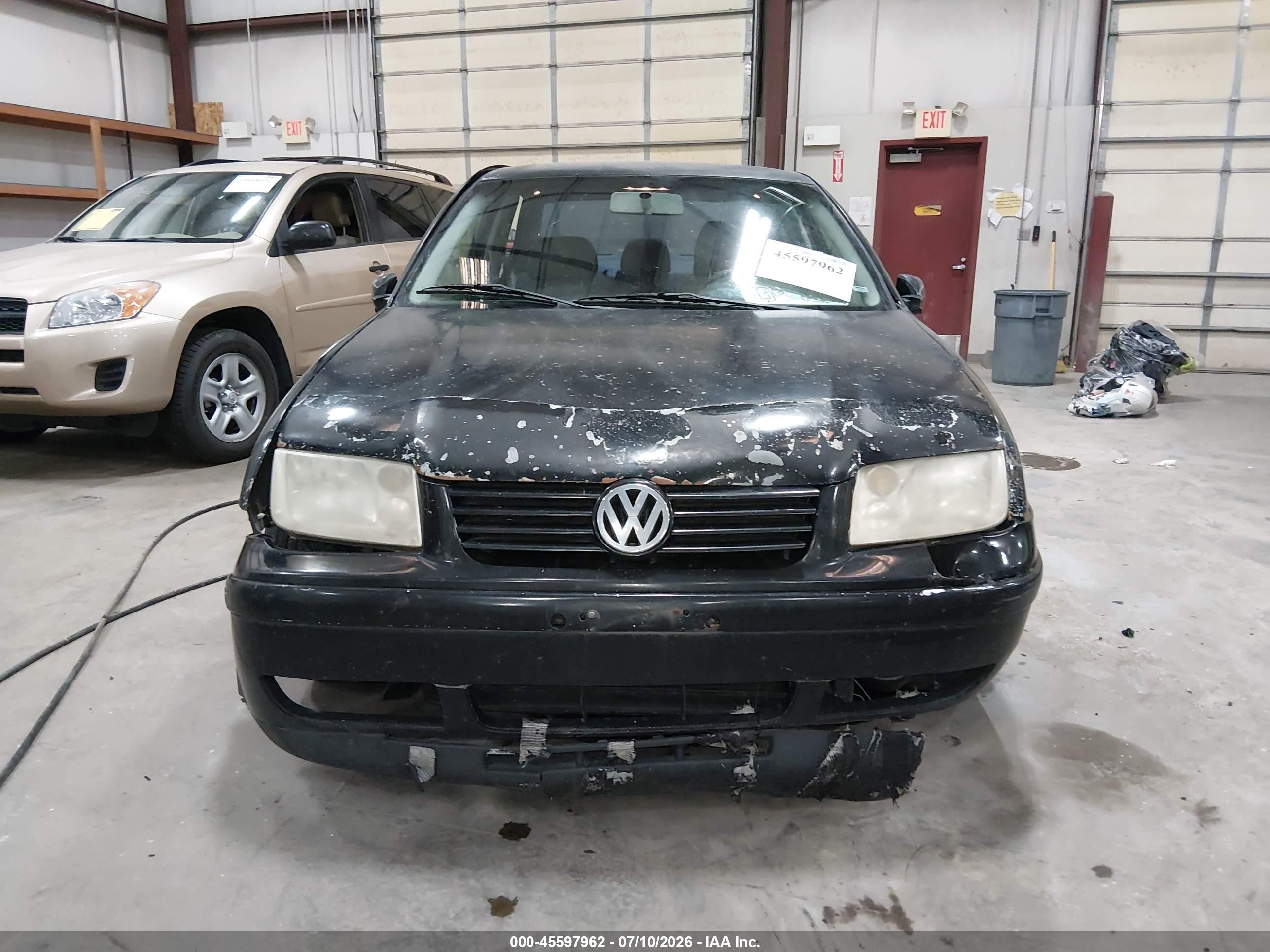 2001 Volkswagen Jetta Gl Черный vin: 3VWRT29M41M019677