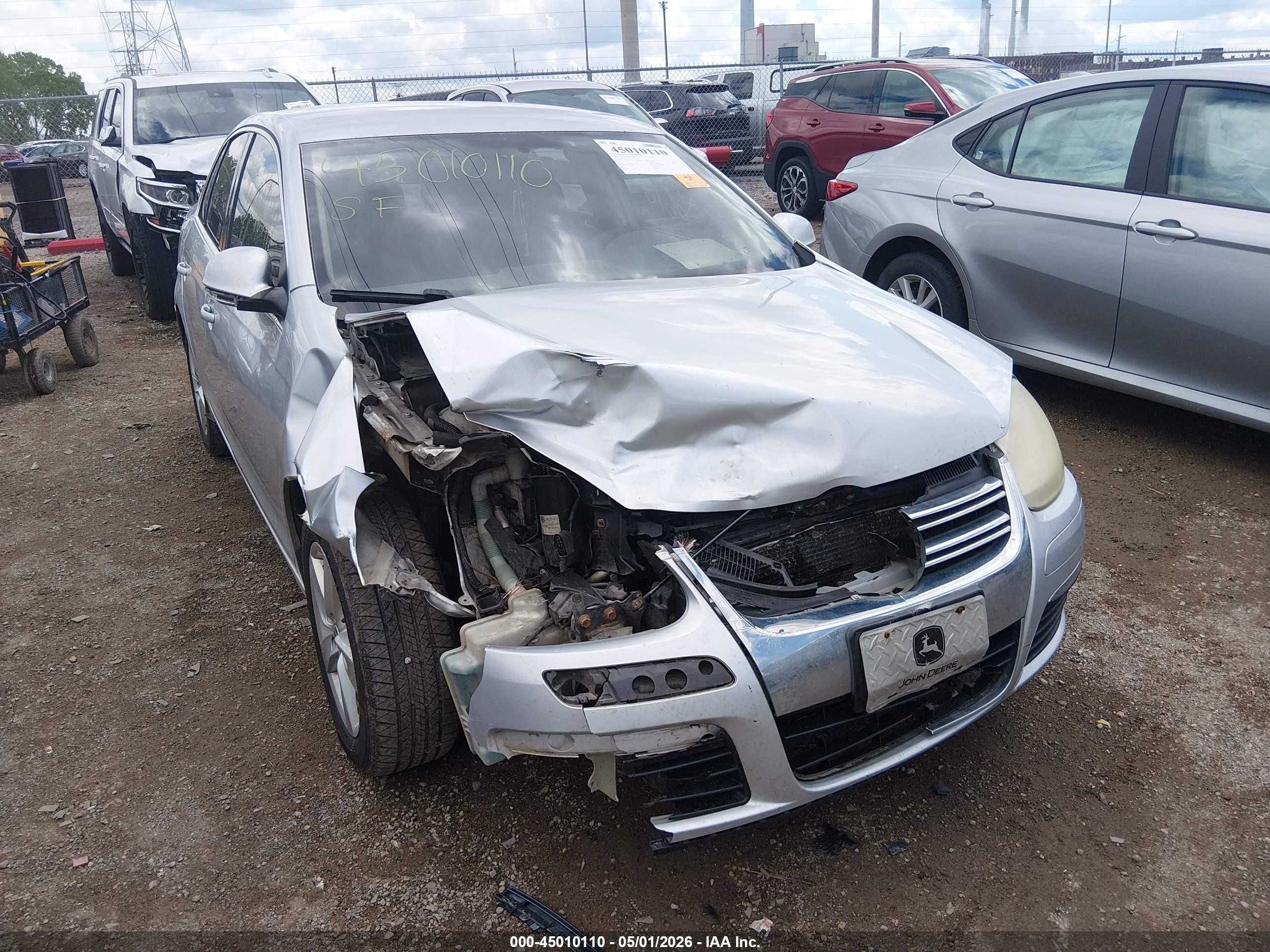 2006 Volkswagen Jetta Tdi Silver vin: 3VWRT71K06M776171