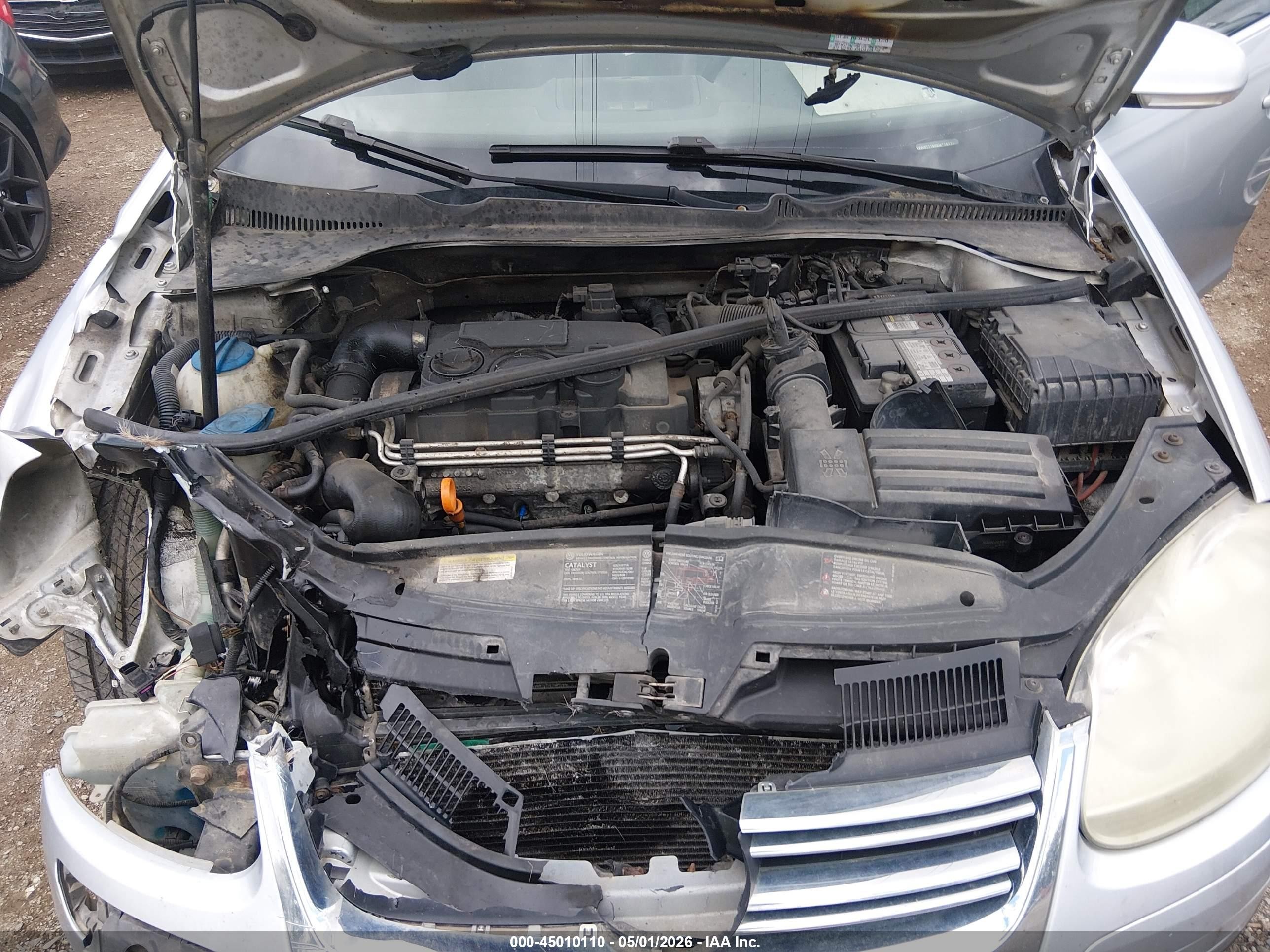 2006 Volkswagen Jetta Tdi Silver vin: 3VWRT71K06M776171