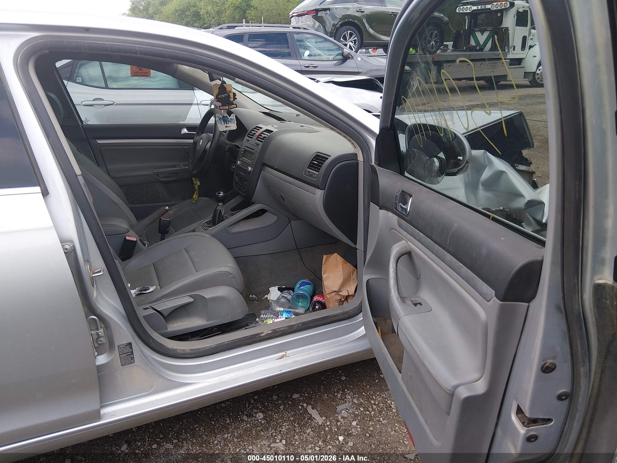 2006 Volkswagen Jetta Tdi Silver vin: 3VWRT71K06M776171