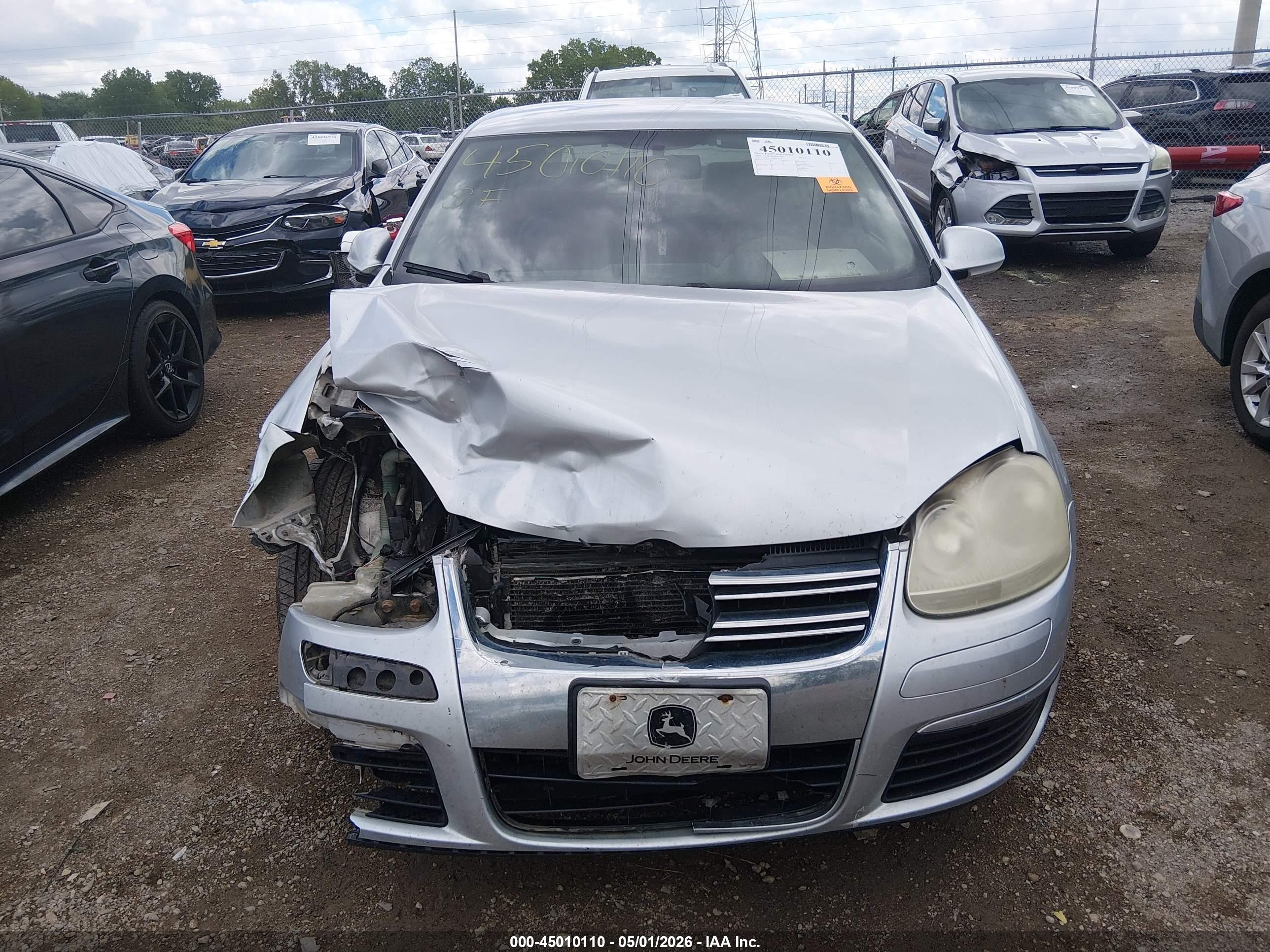 2006 Volkswagen Jetta Tdi Silver vin: 3VWRT71K06M776171