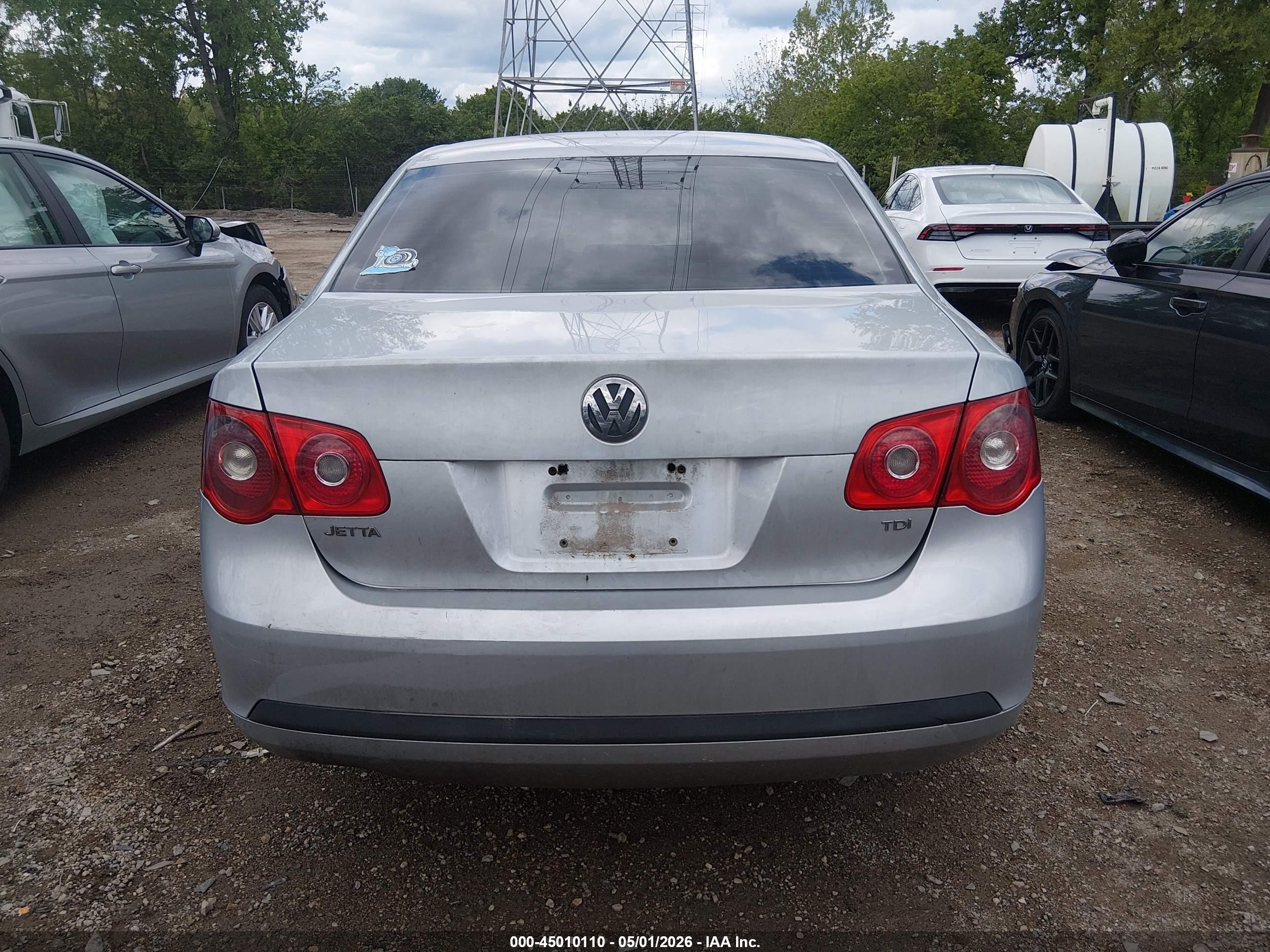 2006 Volkswagen Jetta Tdi Silver vin: 3VWRT71K06M776171