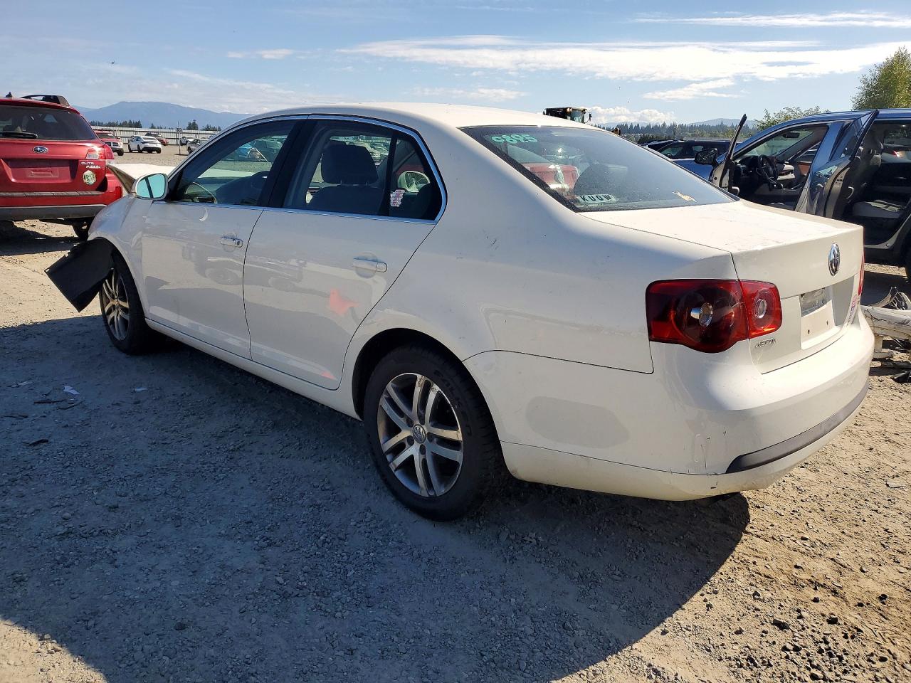 2006 Volkswagen Jetta Tdi White vin: 3VWRT71K06M802686