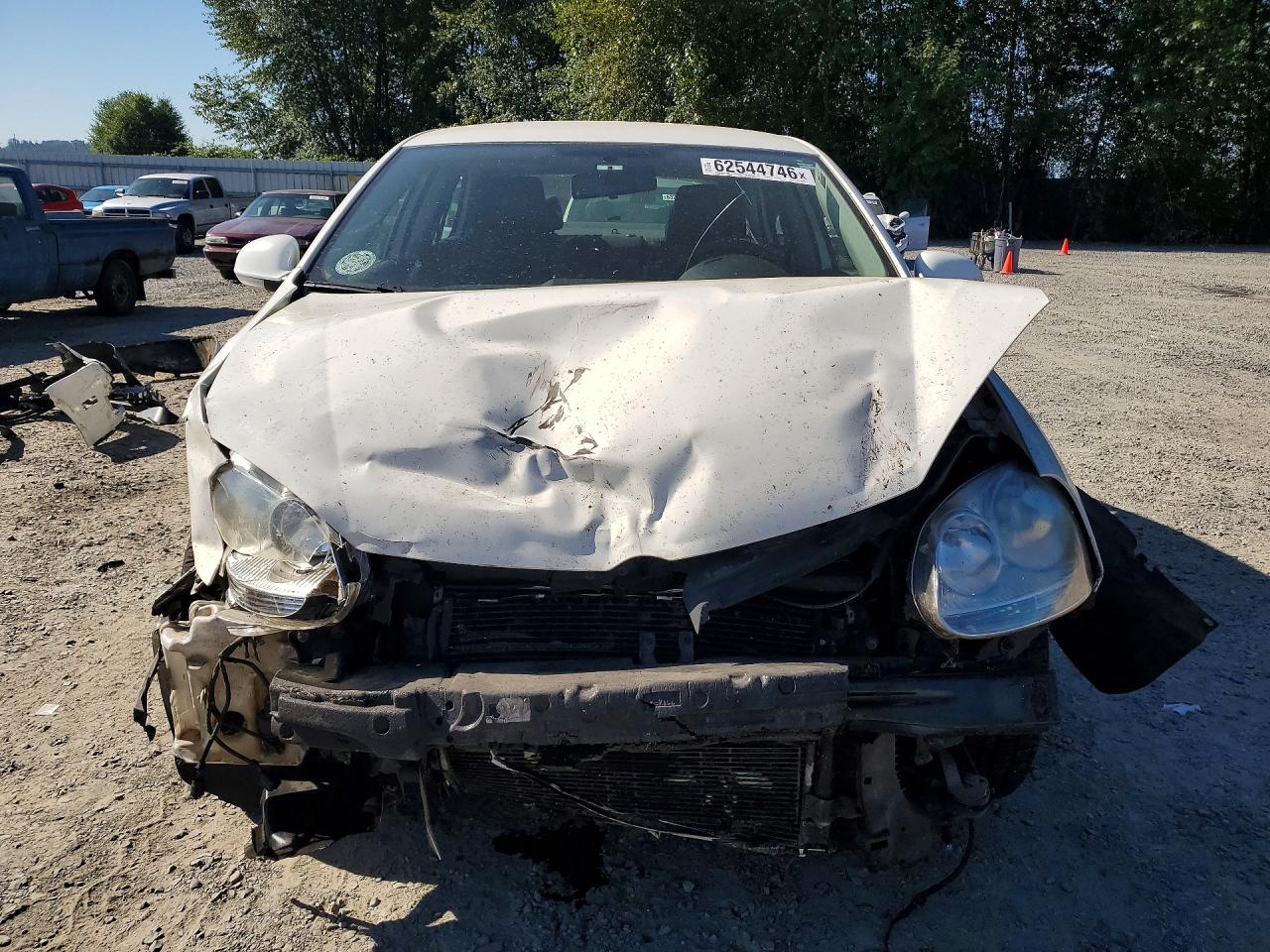 2006 Volkswagen Jetta Tdi White vin: 3VWRT71K06M802686