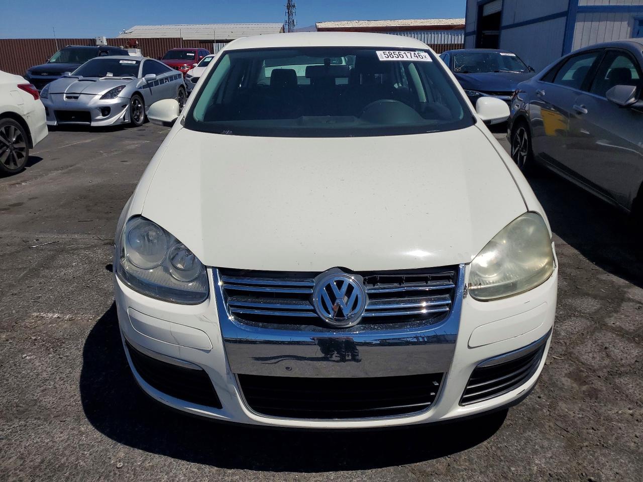 2006 Volkswagen Jetta Tdi White vin: 3VWRT71K46M720363