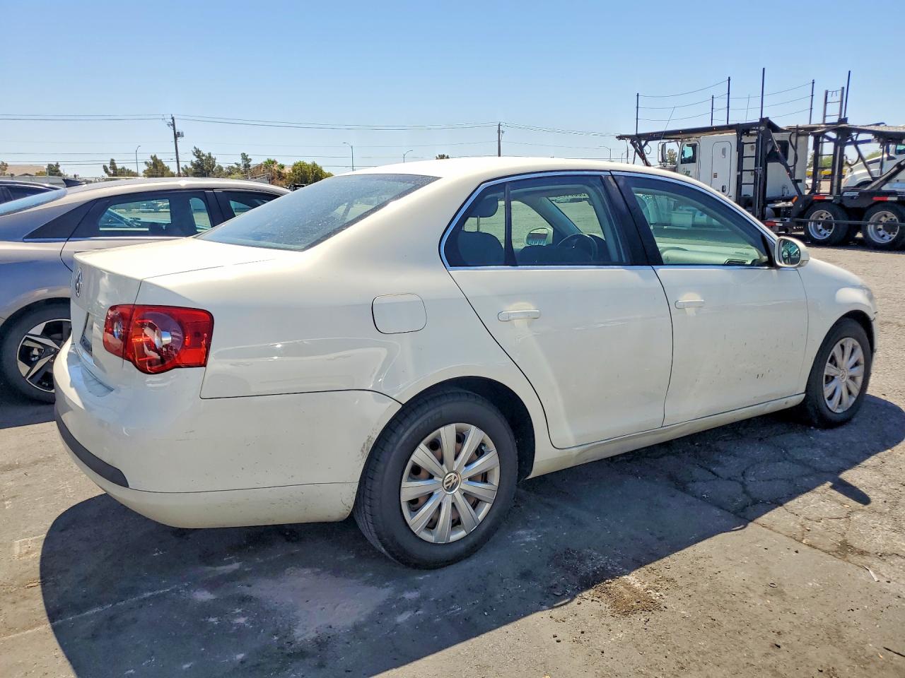 2006 Volkswagen Jetta Tdi White vin: 3VWRT71K46M720363