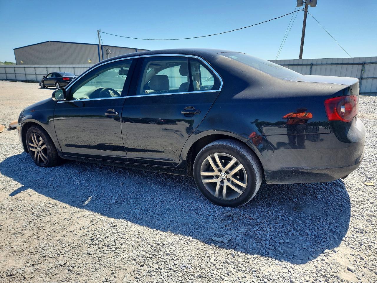 2006 Volkswagen Jetta Tdi Black vin: 3VWRT71K56M786808