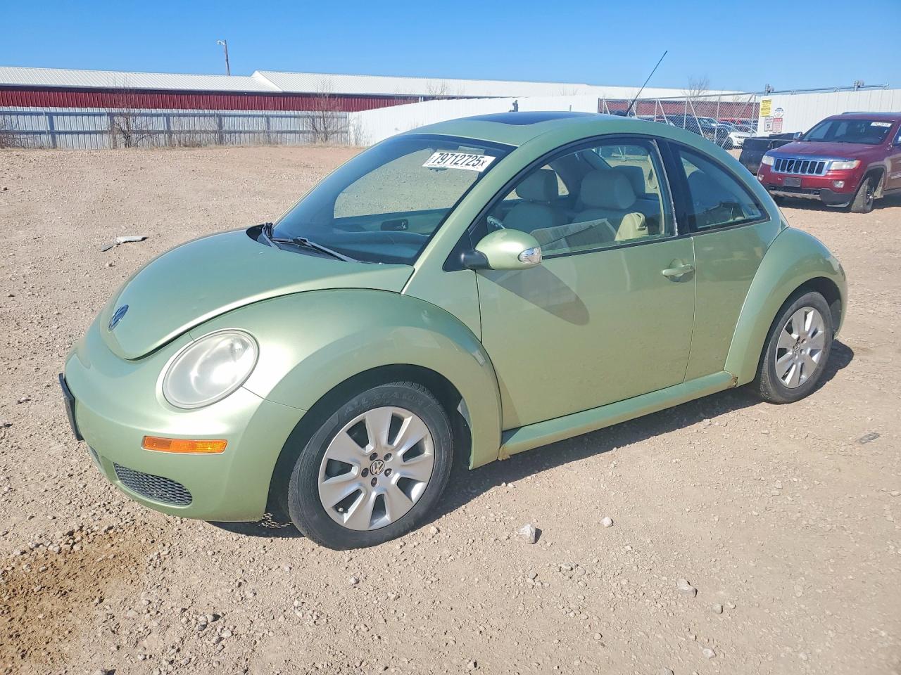 2009 Volkswagen New Beetle S Green vin: 3VWRW31C09M503454