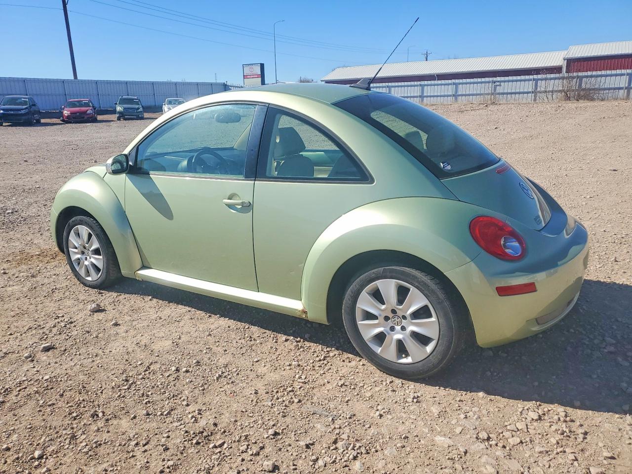2009 Volkswagen New Beetle S Green vin: 3VWRW31C09M503454