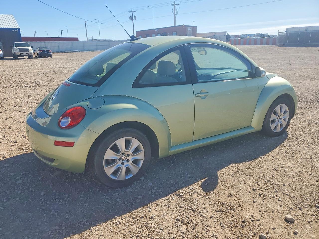 2009 Volkswagen New Beetle S Green vin: 3VWRW31C09M503454