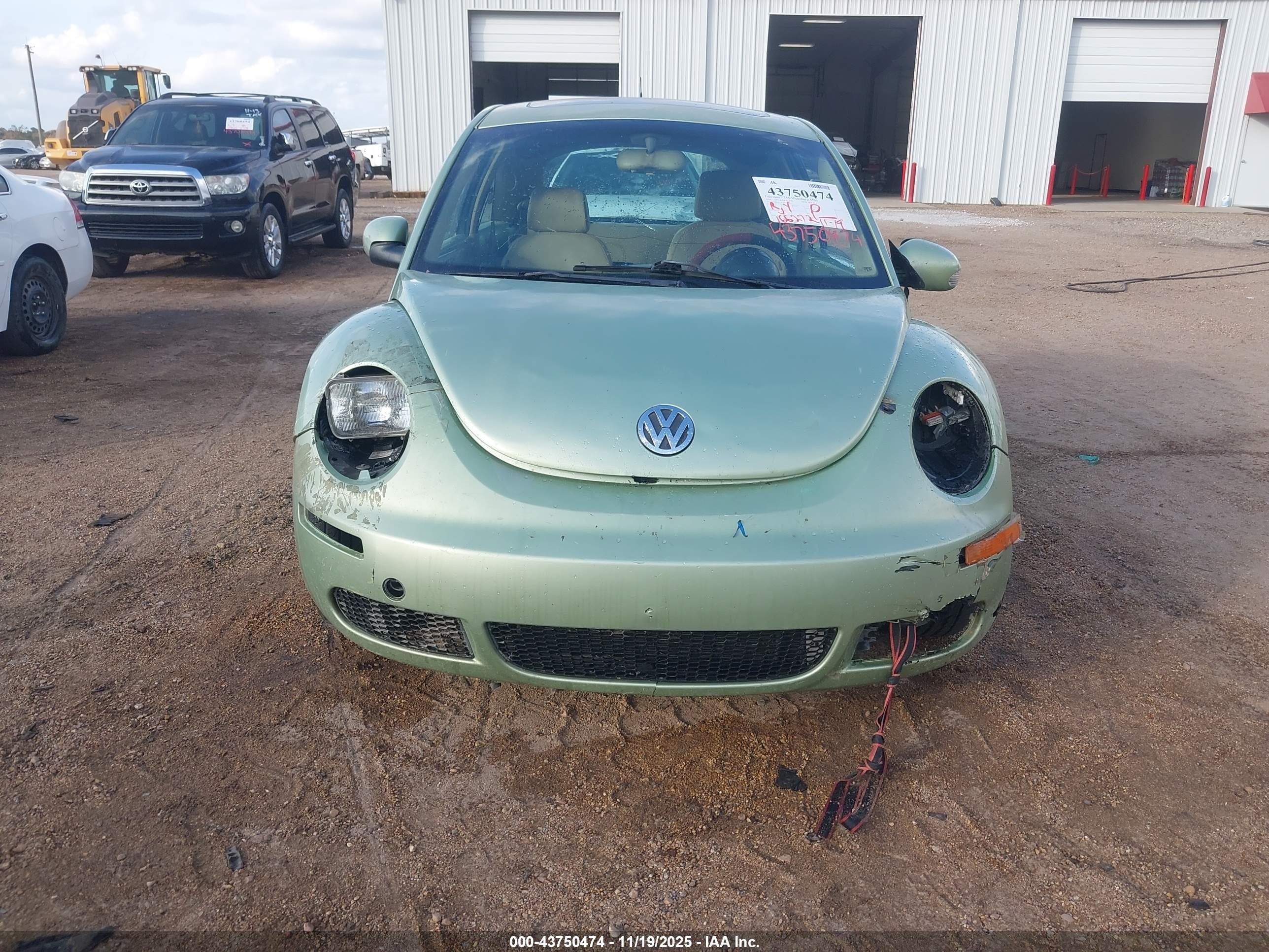 2006 Volkswagen New Beetle 2.5 Green vin: 3VWRW31C16M414861