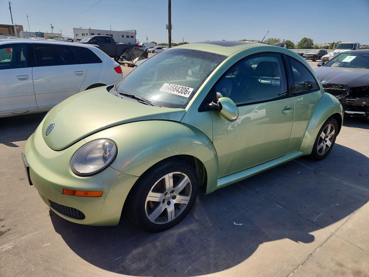 2006 Volkswagen New Beetle 2.5l Option Package 1 Green vin: 3VWRW31C16M415086