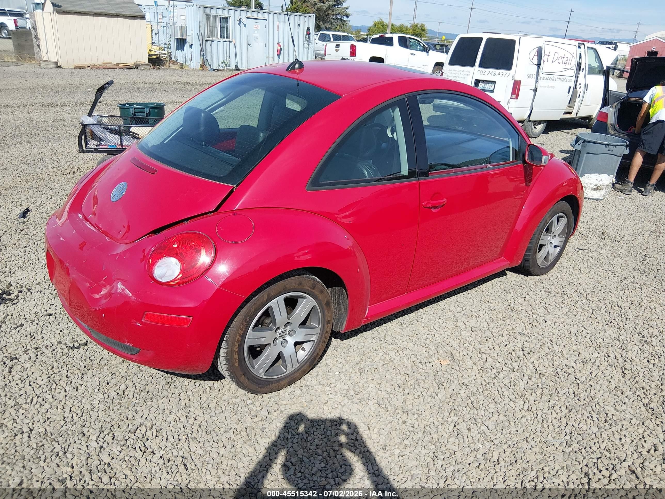 2006 Volkswagen New Beetle 2.5 Красный vin: 3VWRW31C26M405103