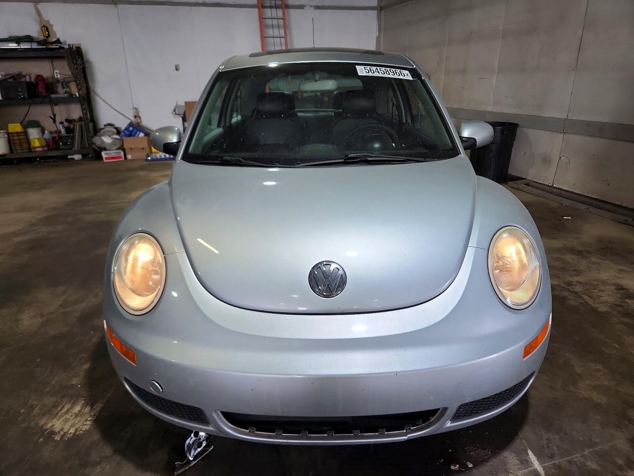2006 Volkswagen New Beetle 2.5l Option Package 1 Silver vin: 3VWRW31C46M407421