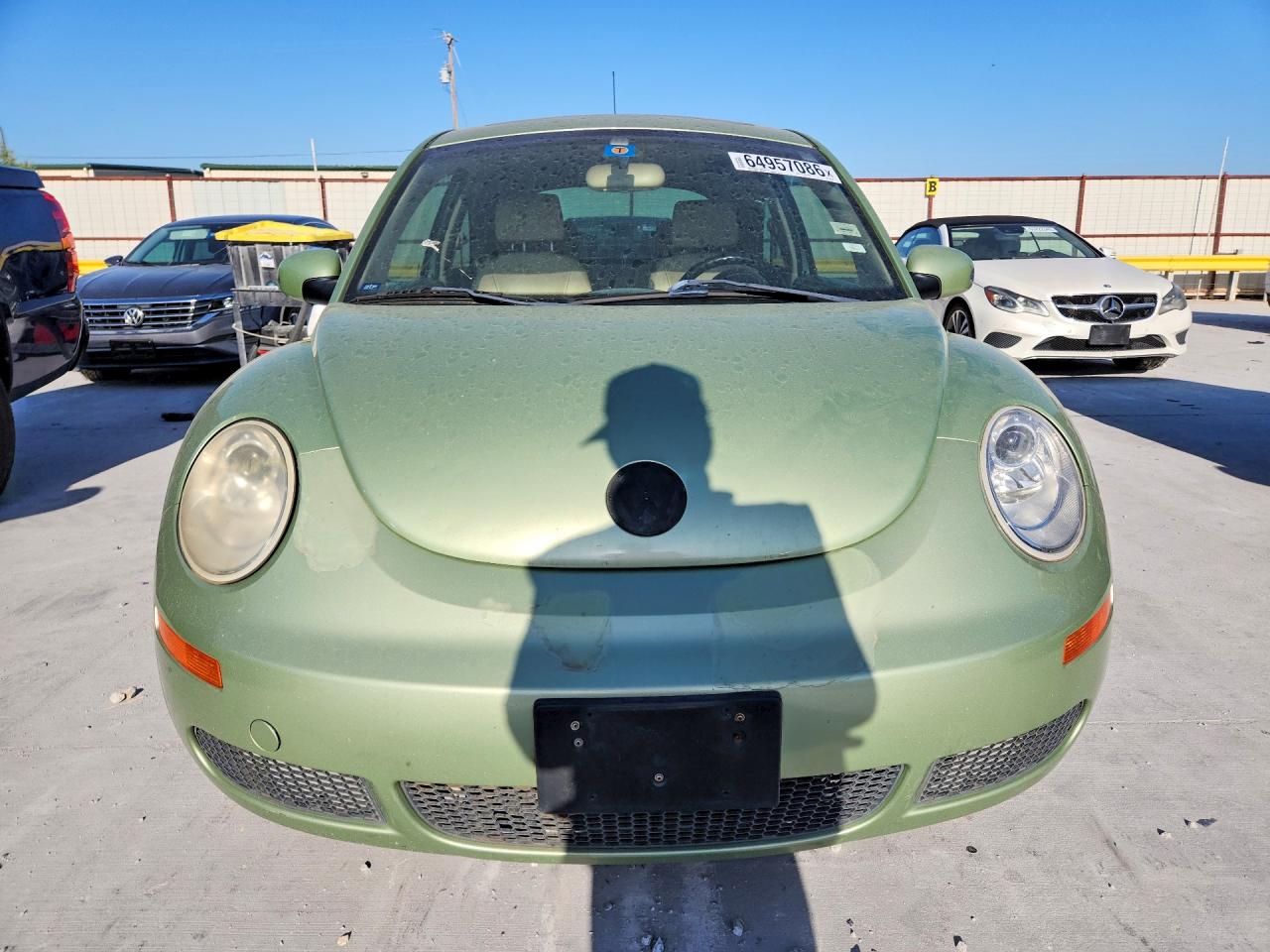 2009 Volkswagen New Beetle S Green vin: 3VWRW31C49M511038
