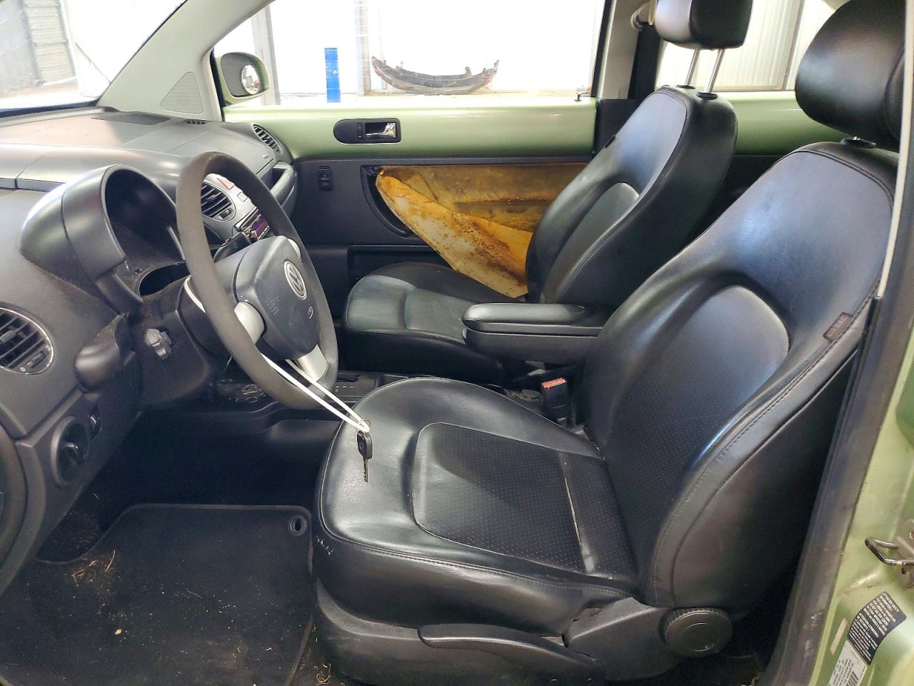 2006 Volkswagen New Beetle 2.5l Option Package 1 Green vin: 3VWRW31C76M411320