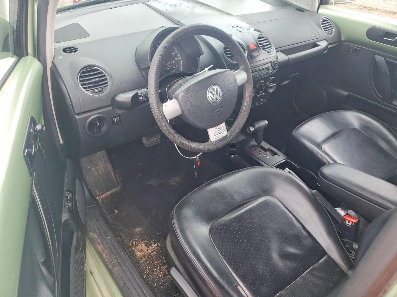 2006 Volkswagen New Beetle 2.5l Option Package 1 Зеленый vin: 3VWRW31C76M415061