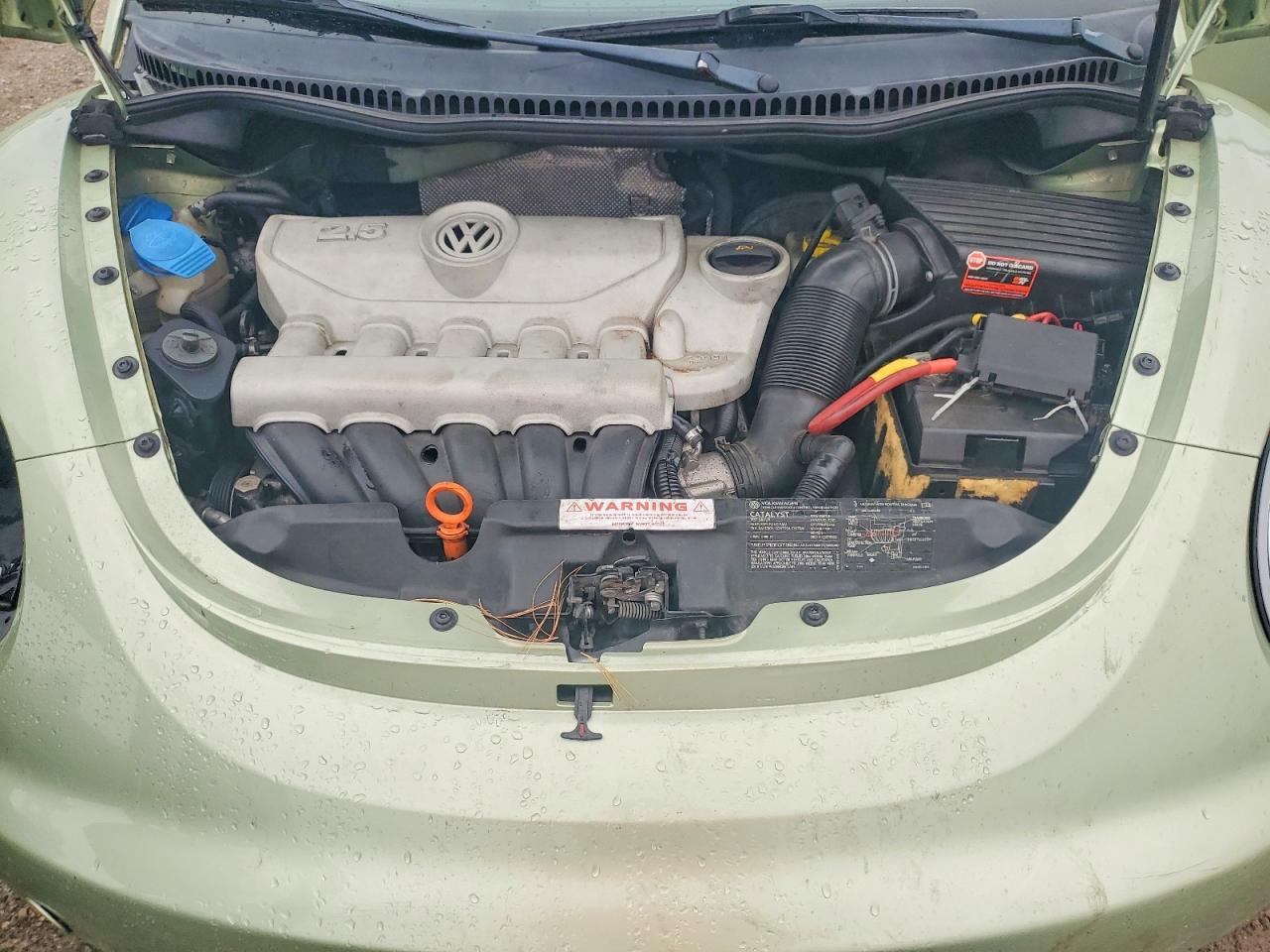 2006 Volkswagen New Beetle 2.5l Option Package 1 Зеленый vin: 3VWRW31C76M415061
