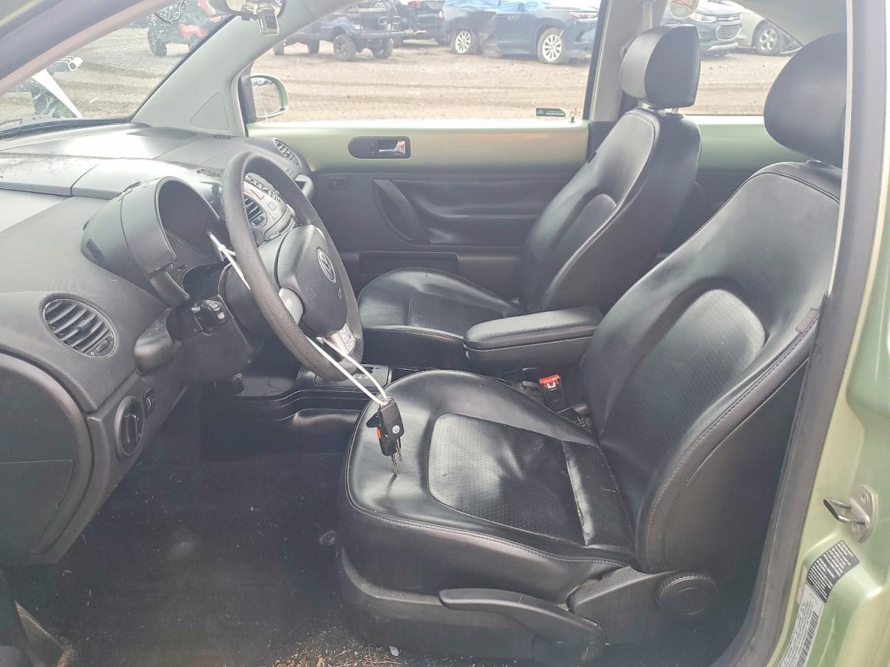 2006 Volkswagen New Beetle 2.5l Option Package 1 Зеленый vin: 3VWRW31C76M415061