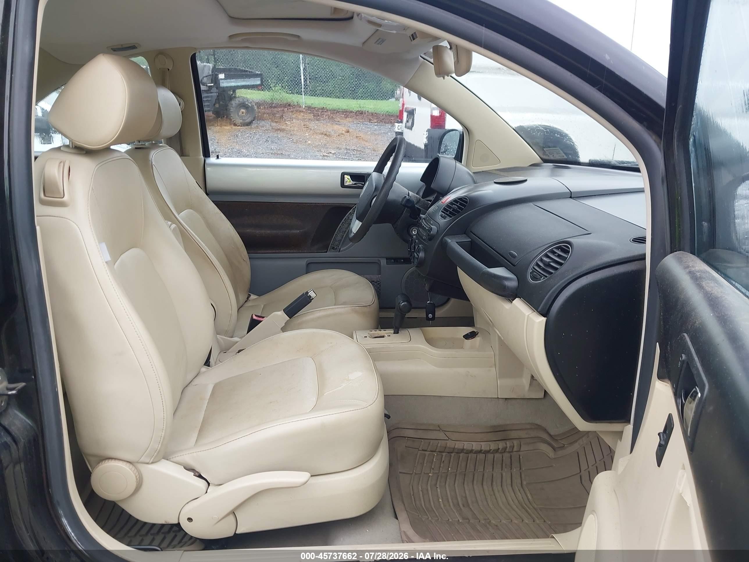2007 Volkswagen New Beetle 2.5 Black vin: 3VWRW31C77M511452